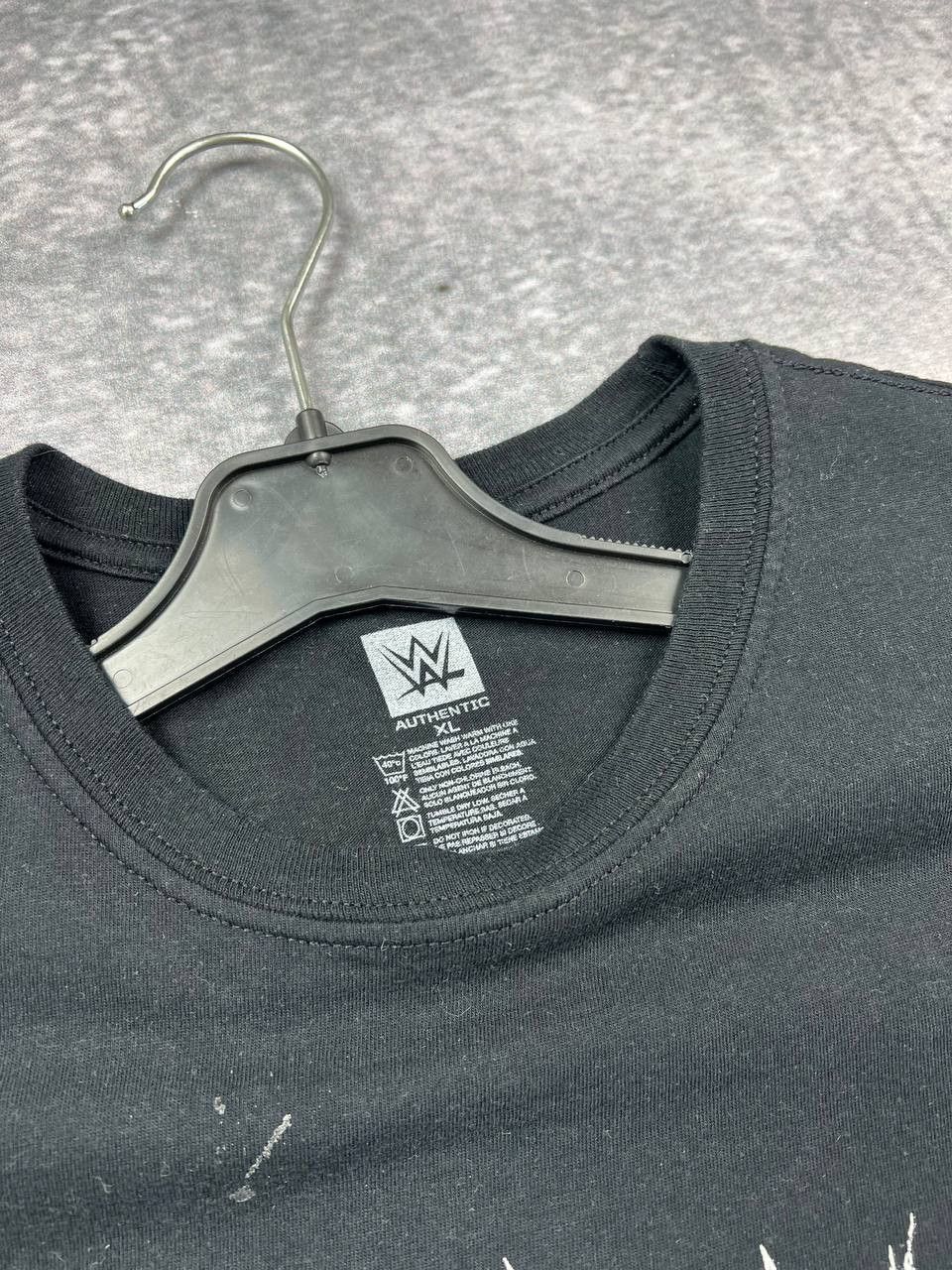 Band Tees × WWE × WWF wwe black mass wrestling merchendise tshirt xl Size US XL / EU 56 / 4 - 6 Thumbnail