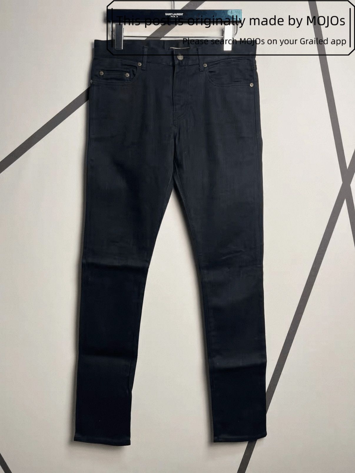 Sz 32 Saint Laurent Paris 14AW D02 Denim mojos1052122