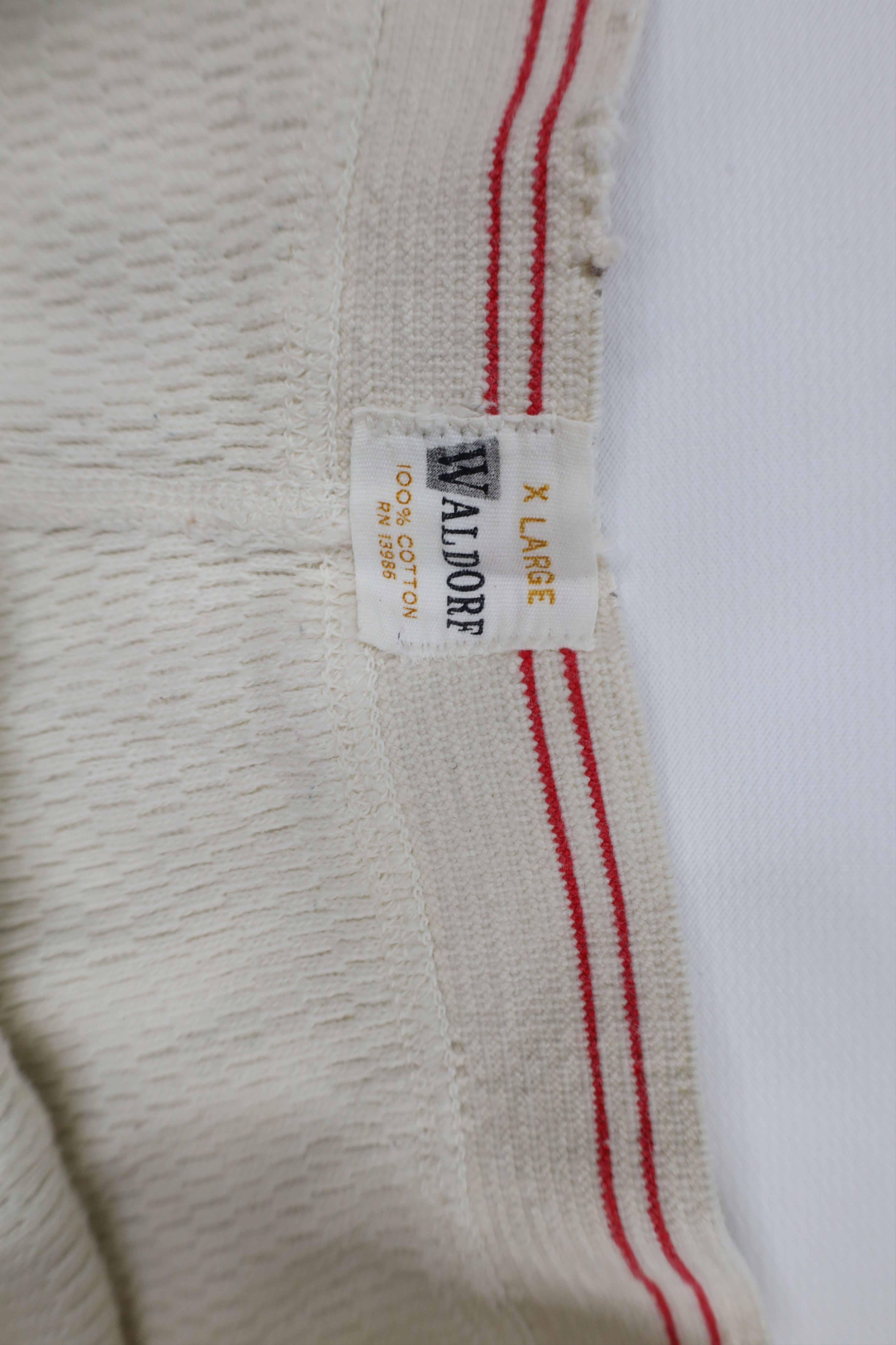 Vintage Vintage 50s 60s Streetwear Heavyweight Thermal Waffle Pants Size US 38 / EU 54 - 8 Thumbnail