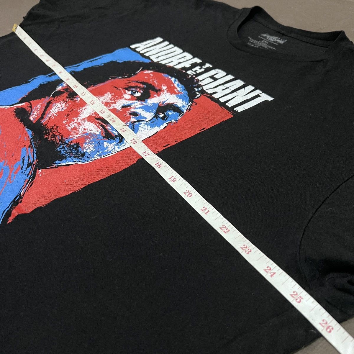 WCW/nWo × WWE Andre The Giant wrestling Promo Tee 2XL Size US XXL / EU 58 / 5 - 6 Thumbnail