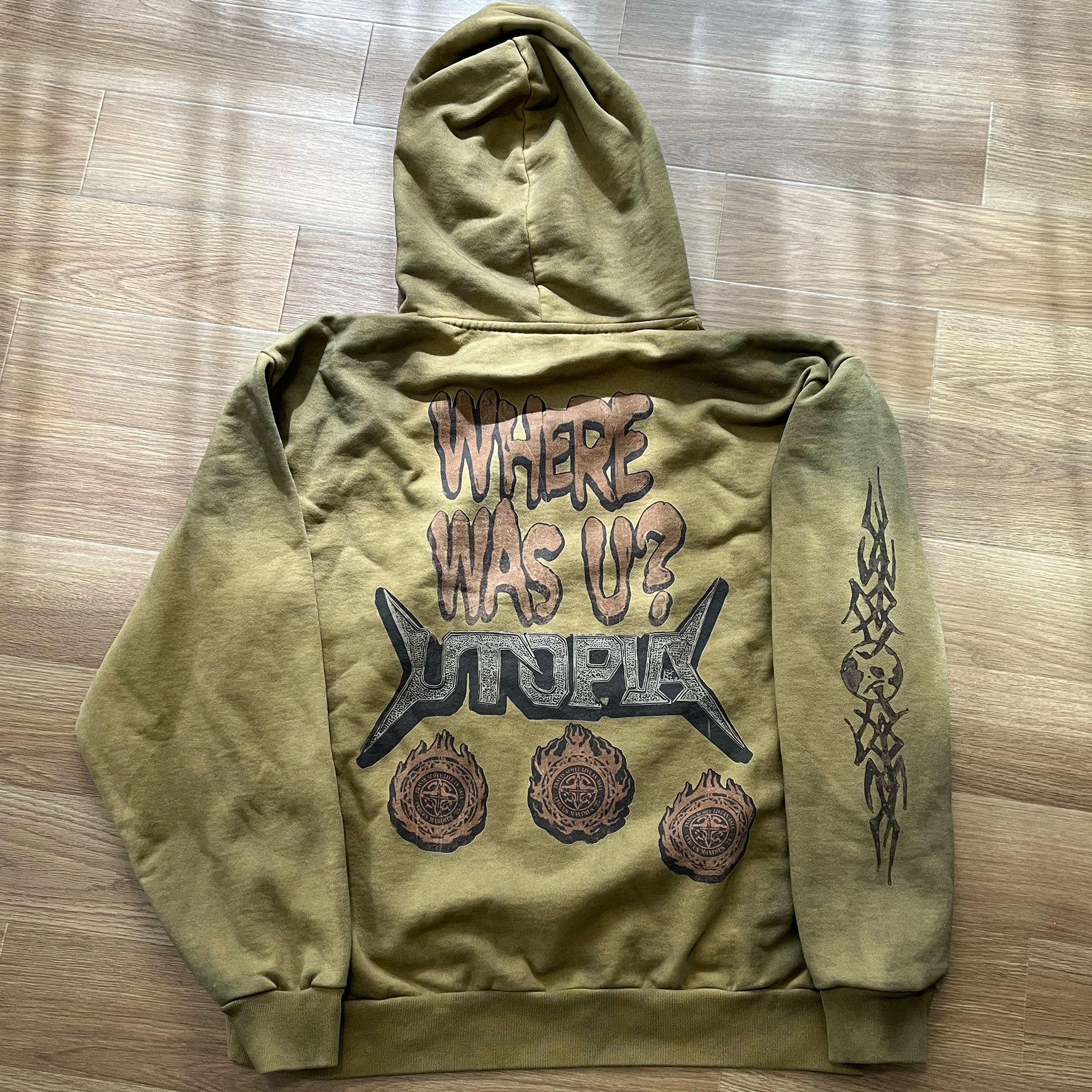 Travis Scott MAXIMUS TIGER PULLOVER HOODIE XL Size US XL / EU 56 / 4 - 1 Thumbnail