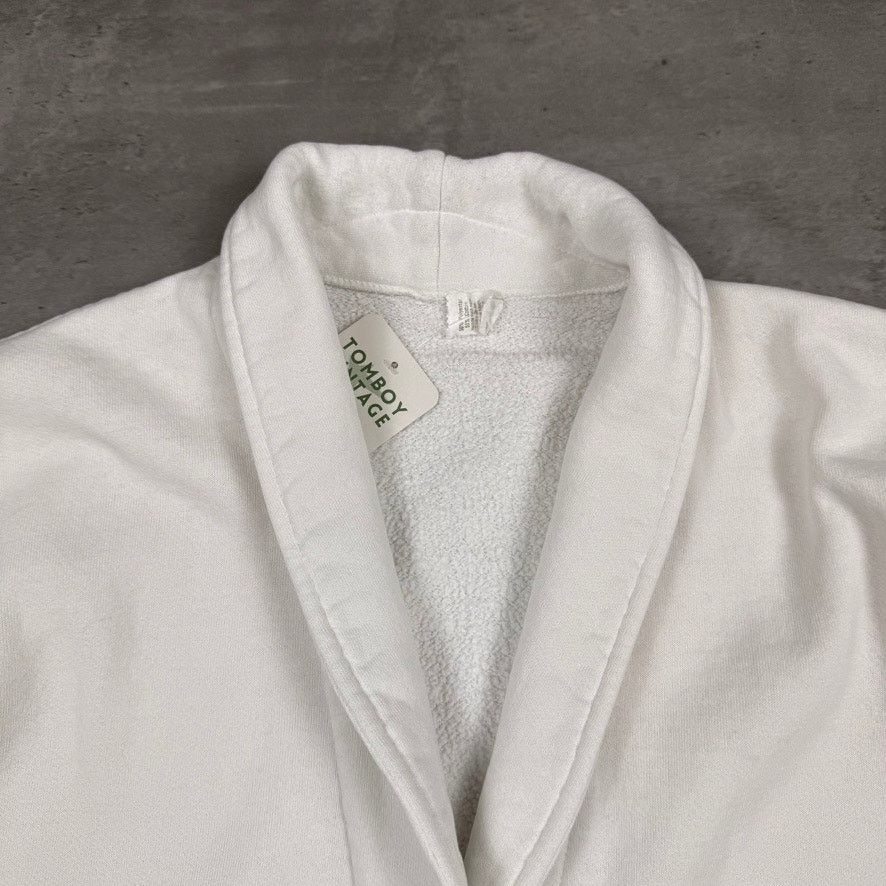 Vintage Vintage Grandpa Robe White Sweater Distressed Size US L / EU 52-54 / 3 - 3 Thumbnail