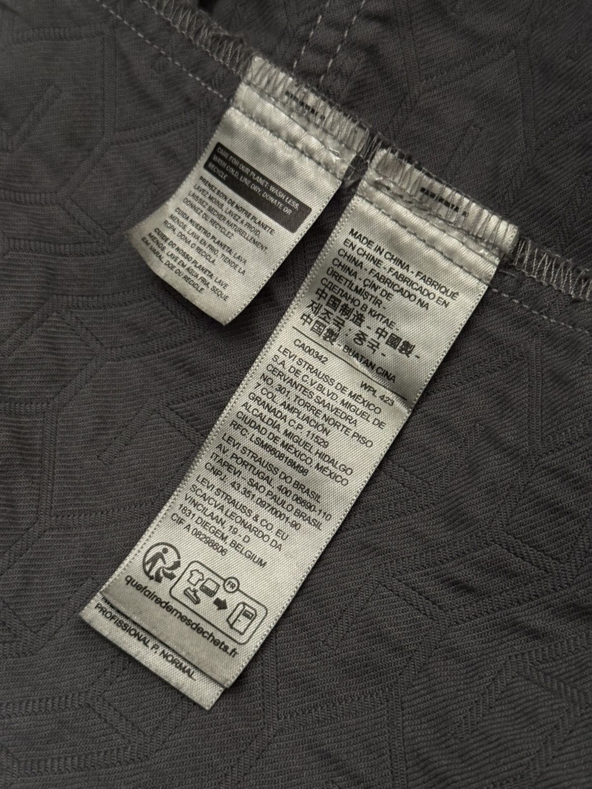 Levi's × Stussy Jacquard Trucker Jacket Size US XL / EU 56 / 4 - 5 Thumbnail