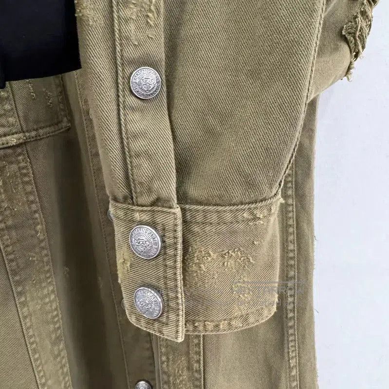 Balmain Balmain Men's Green Cotton Jacket . Size US M / EU 48-50 / 2 - 5 Thumbnail