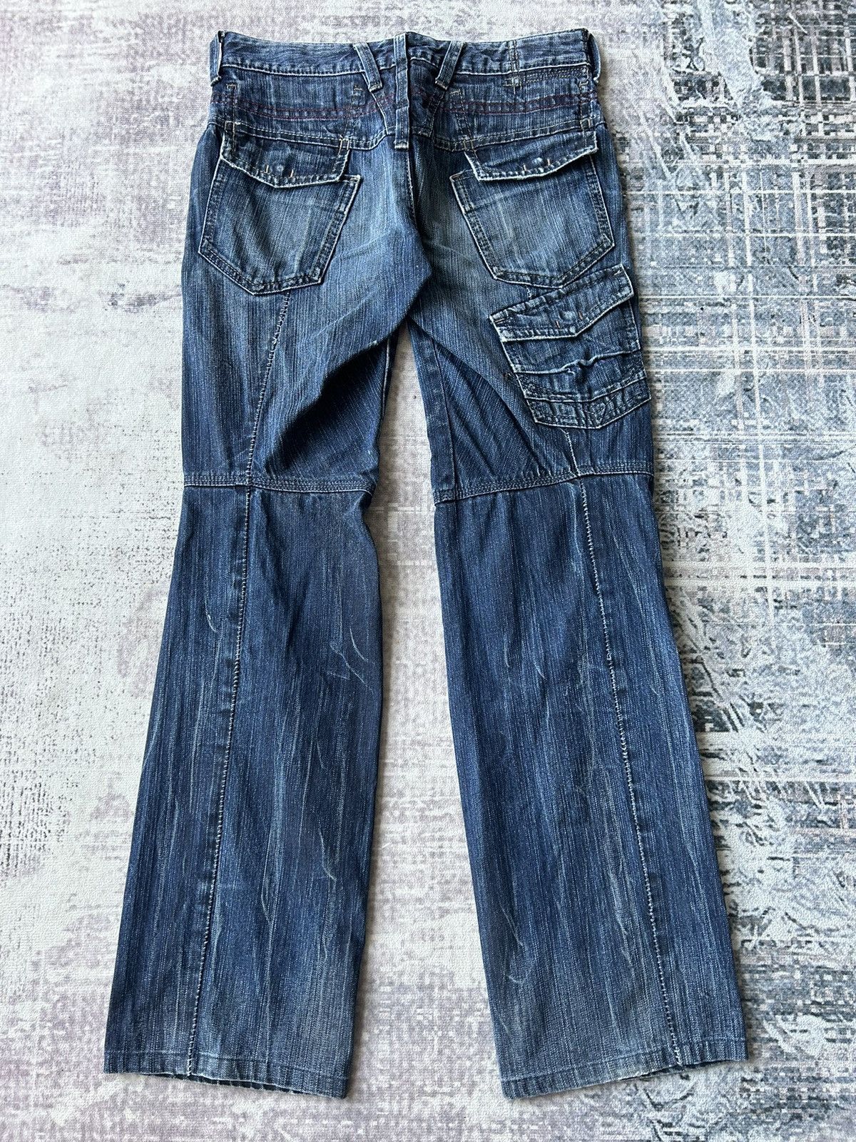 Marithe + Francois Girbaud Marithe Francois Girbaud Cargo Jeans Size US 29 - 2 Thumbnail