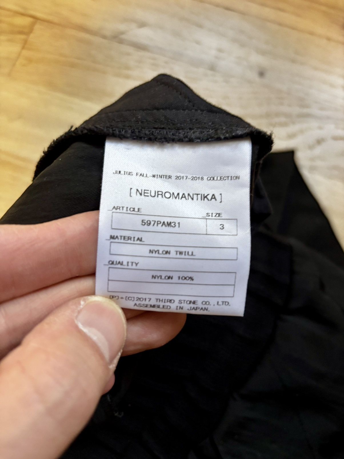 Julius JULIUS 7 Neuromantika Cargo Jogger Pants – FW17 – Size 3 Size US 32 / EU 48 - 5 Thumbnail