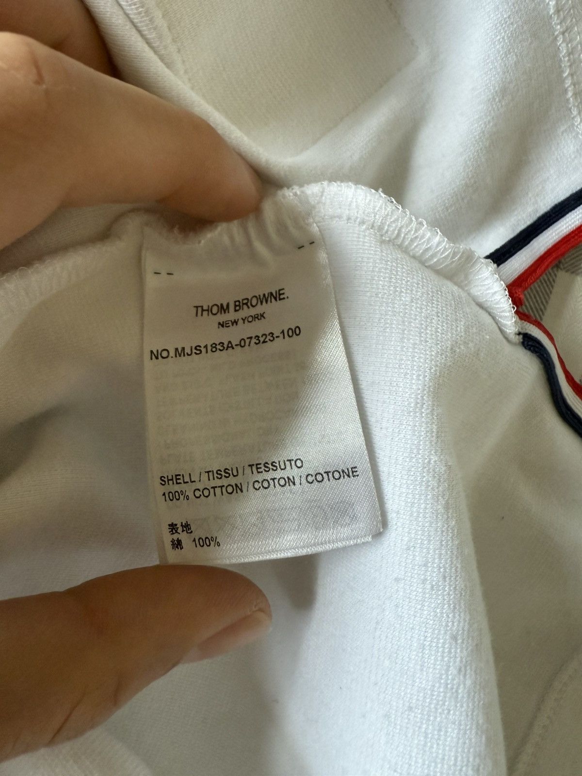 Thom Browne thom browne mens sport shirt Size US S / EU 44-46 / 1 - 3 Thumbnail