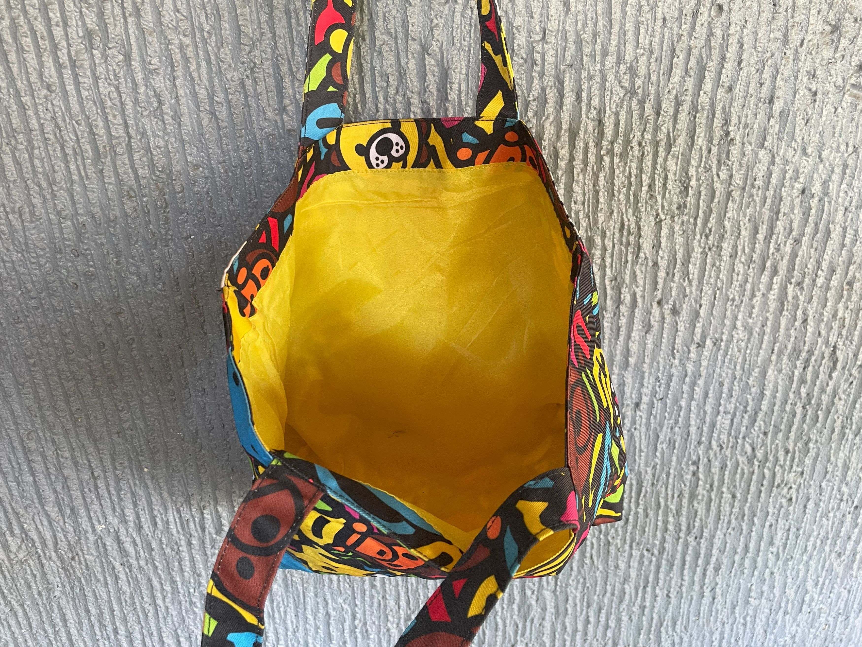 Bape Baby Milo Safari Banana Tote Bag Size ONE SIZE - 7 Thumbnail