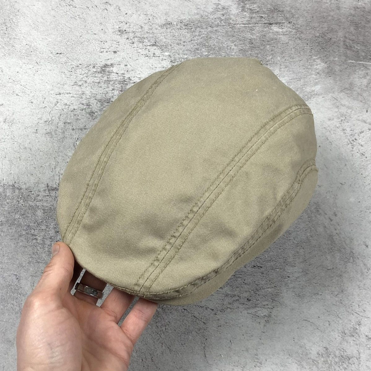 Dickies Dickies Vintage Flat Cap Newsboy Driver Hat Khaki Beige L/XL Size ONE SIZE - 6 Thumbnail