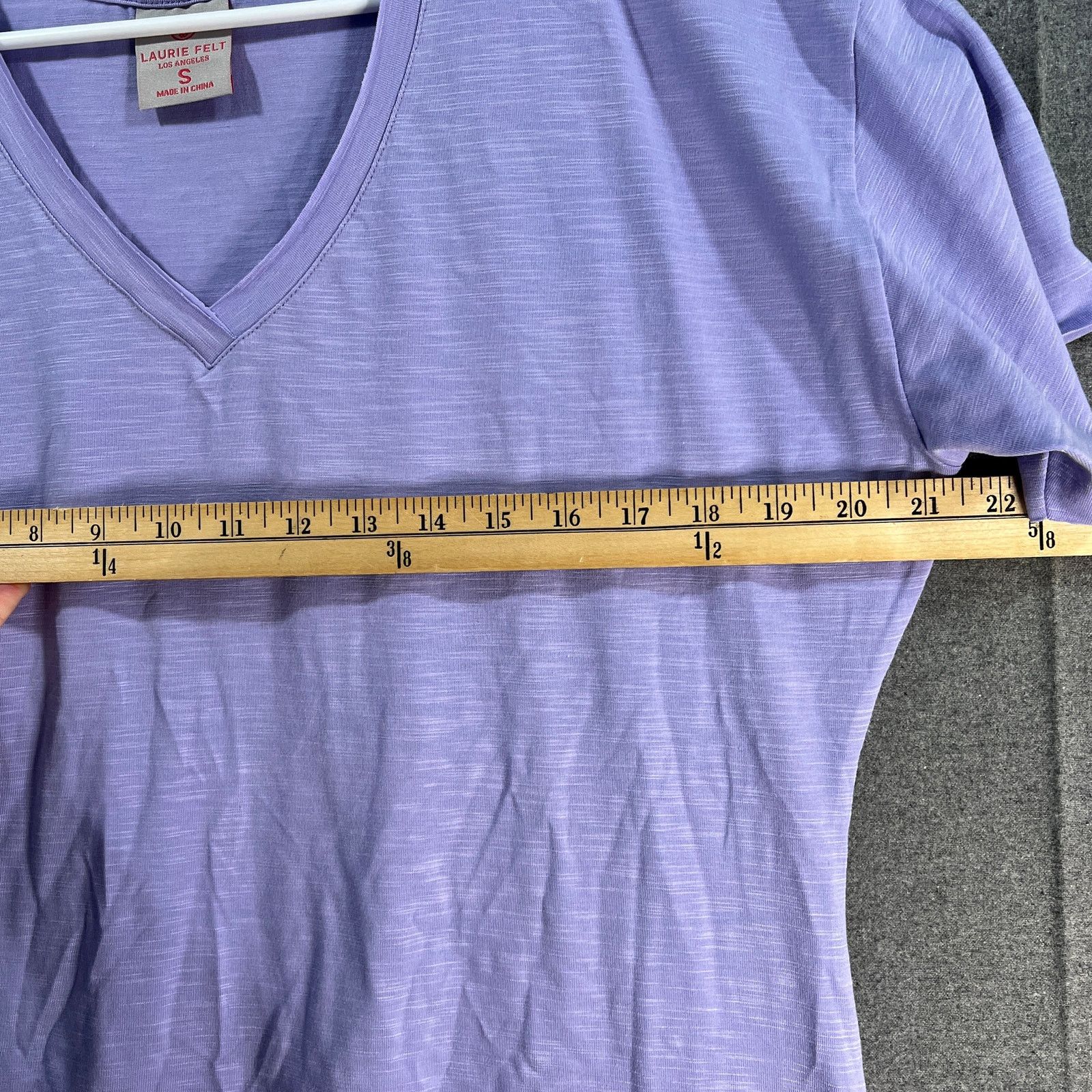 Other Laurie Felt Top Slub V-Neck Tee with Size S / US 4 / IT 40 - 6 Thumbnail