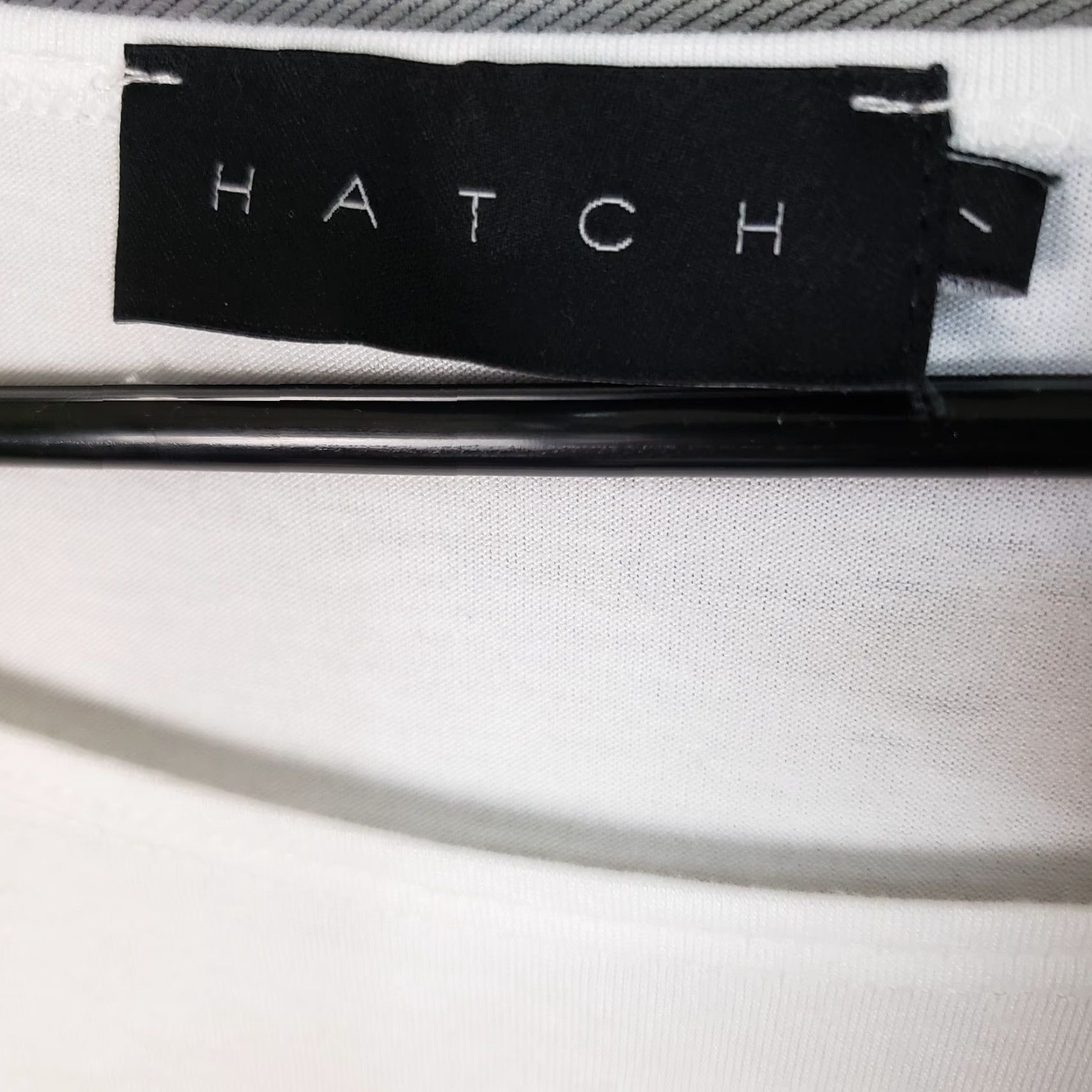 Vintage VINTAGE Hatch Womens The Longsleeve Tee Sz 1 Solid White Rayon Blend Oversized Size S / US 4 / IT 40 - 5 Thumbnail