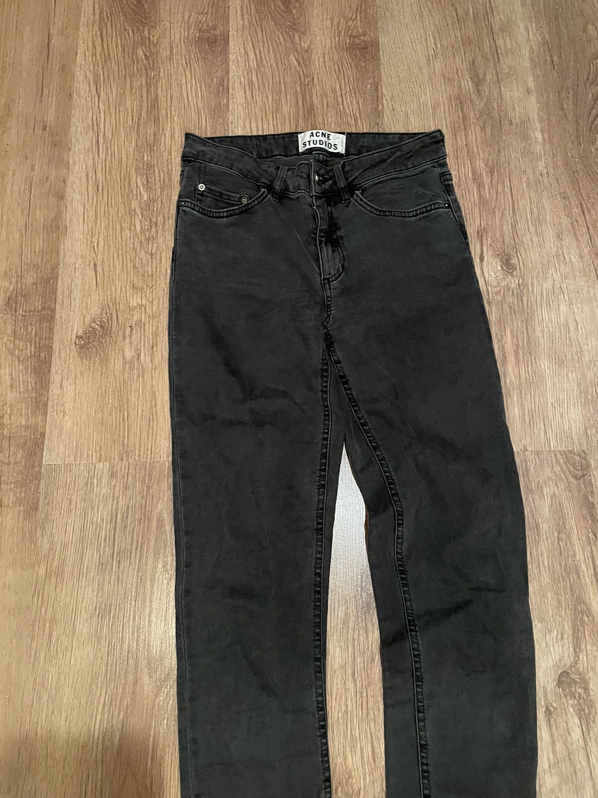 Acne Studios × Designer × Vintage Vintage Skinny Jeans Acne Studious Denim Washed Y2k Size 25" / US 0 / IT 36 - 5 Thumbnail