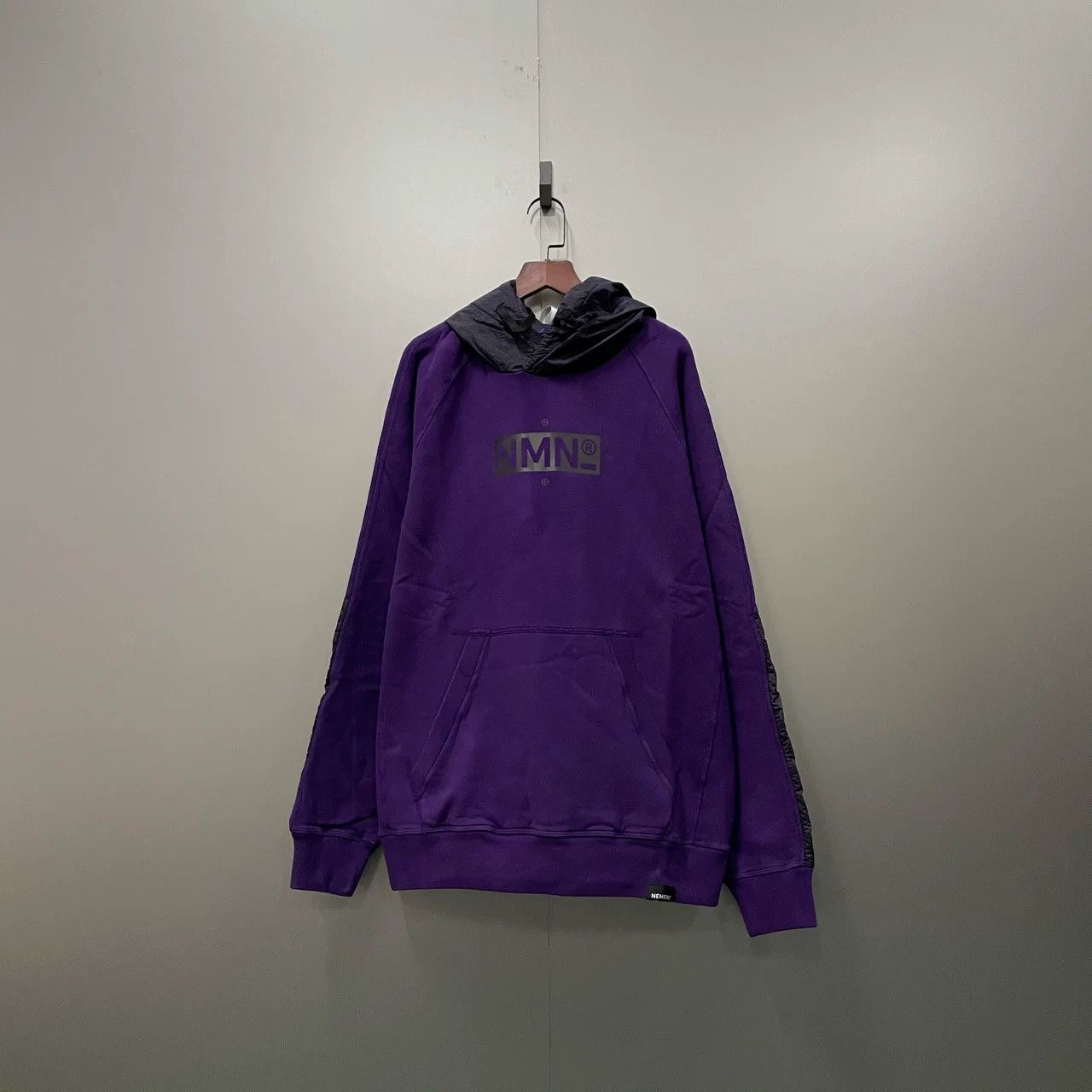 Nemen NEMEN Purple Print Logo Hoodie Size US L / EU 52-54 / 3 - 1 Thumbnail