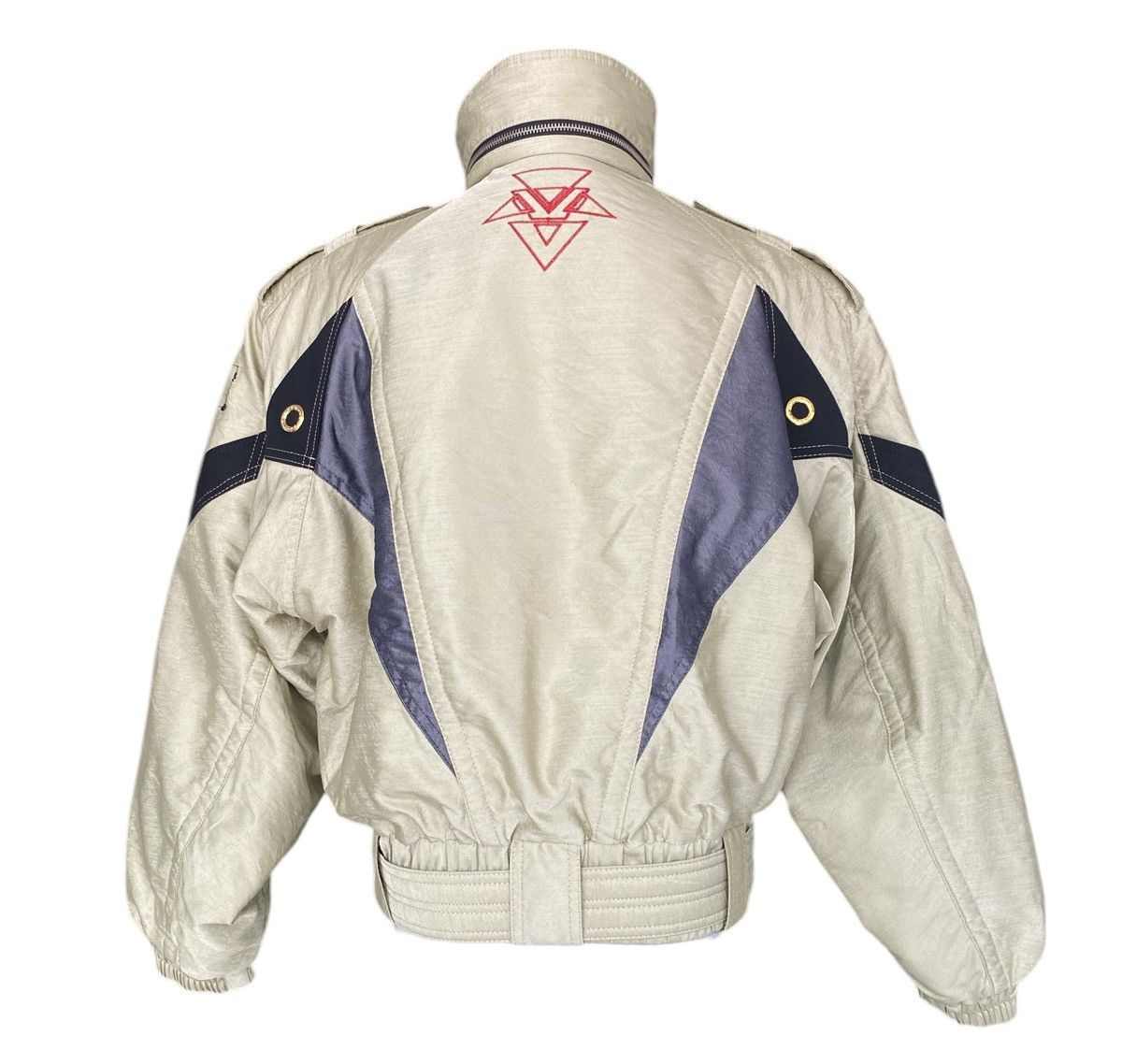 Descente Vintage 90s DESCENTE Zipper Jacket Hoodie Size US M / EU 48-50 / 2 - 2 Thumbnail
