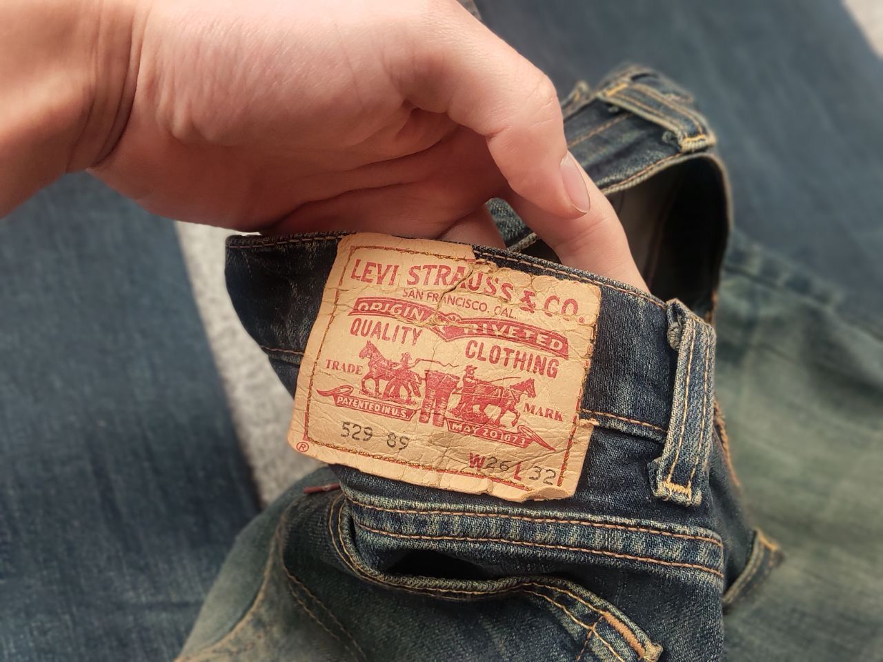 If Six Was Nine Vintage Levis 529 Bootcut Jeans if six was nine Y2K LGB Size 26" / US 2 / IT 38 - 13 Thumbnail