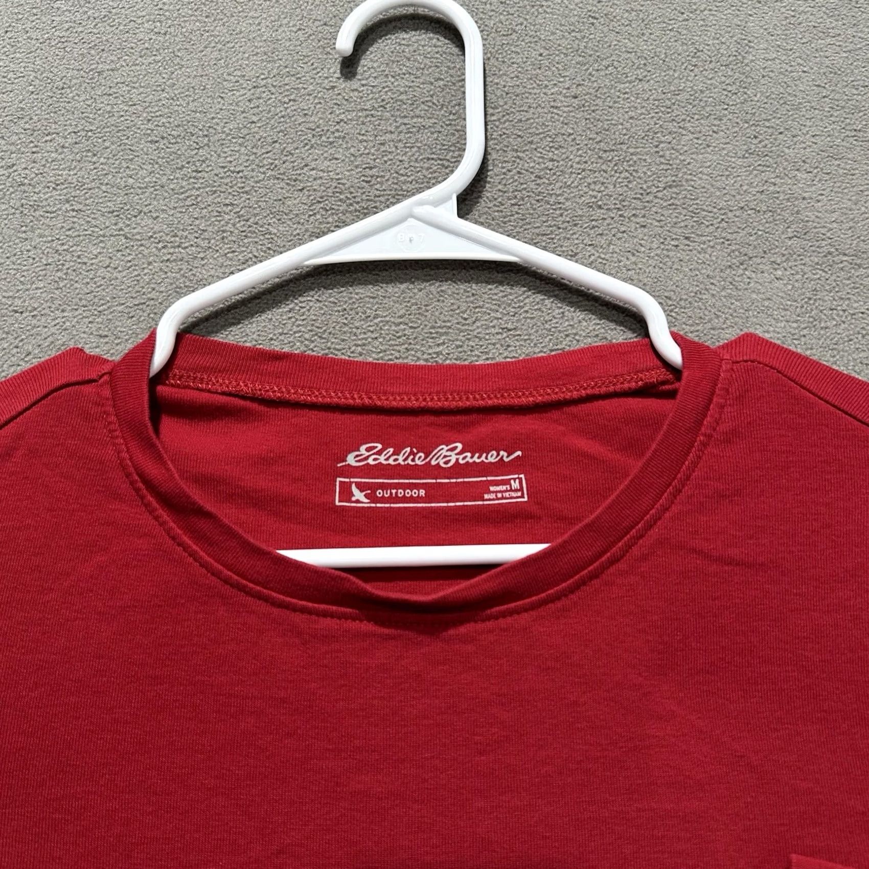 Eddie Bauer Eddie Bauer Shirt Womens M Red Long Sleeve Casual Tee Cotton Crewneck EUC Size M / US 6-8 / IT 42-44 - 3 Thumbnail