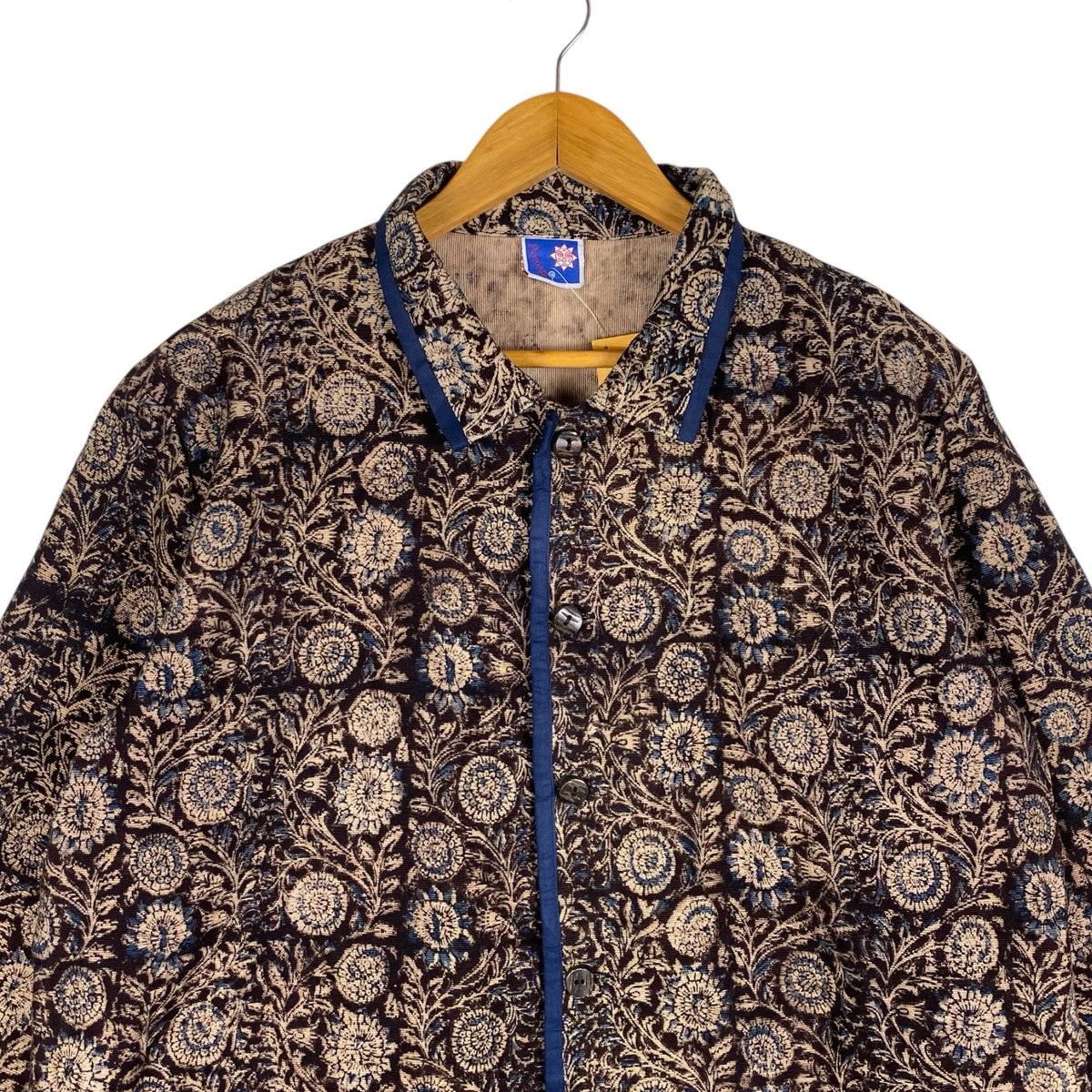 Japanese Brand 💥AMINA JAPAN TRADITION FLORAL BARN JACKET Size US L / EU 52-54 / 3 - 3 Thumbnail
