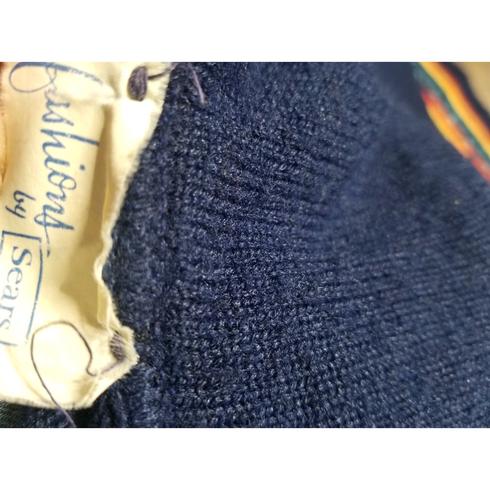 Sears Vintage Sears 1960s Men’s Blue Striped Cardigan XL Casual Knit Sweater M Size US M / EU 48-50 / 2 - 3 Thumbnail