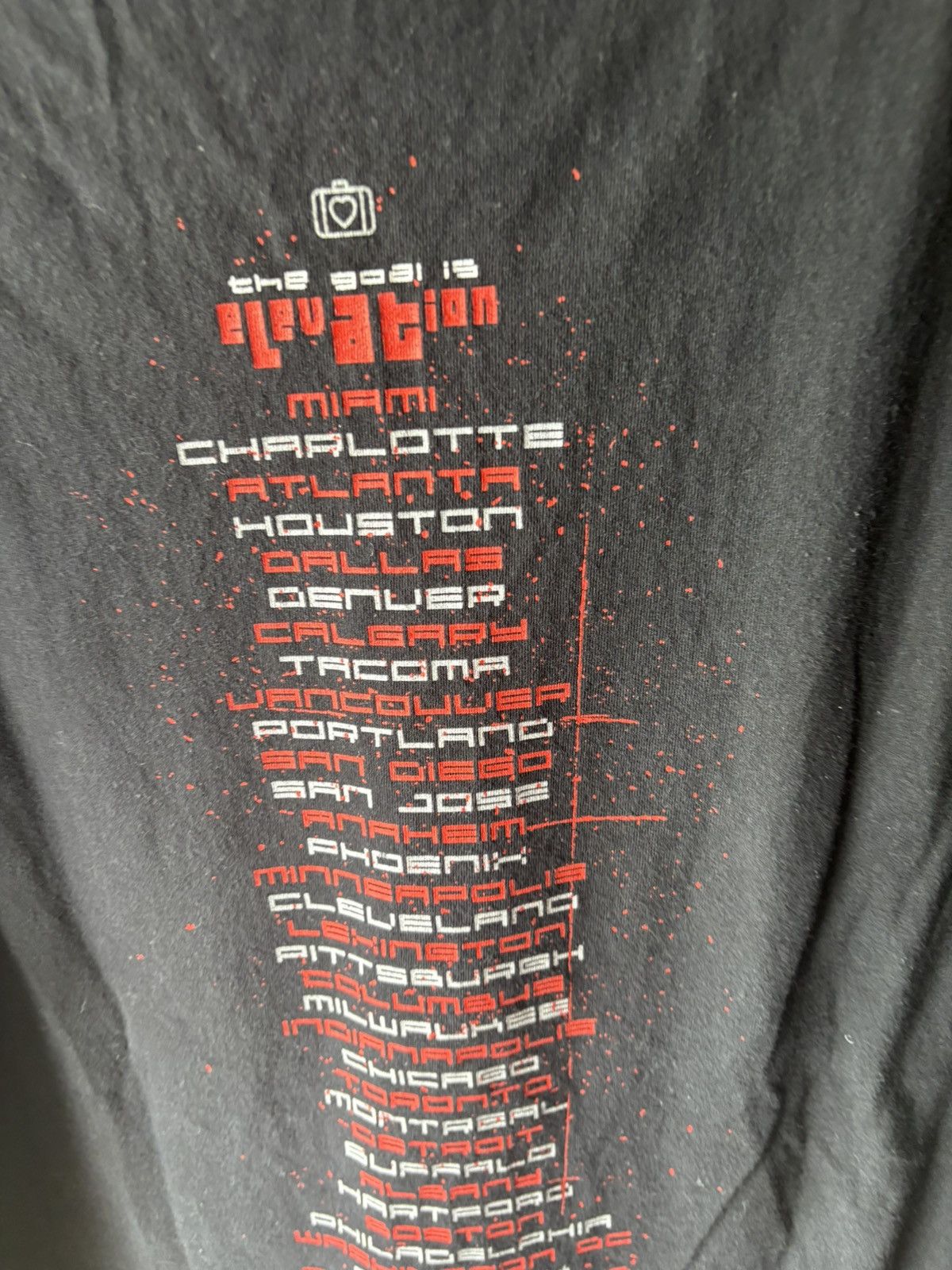 Band Tees 2001 U2 Tour T-shirt Size US XXL / EU 58 / 5 - 6 Thumbnail