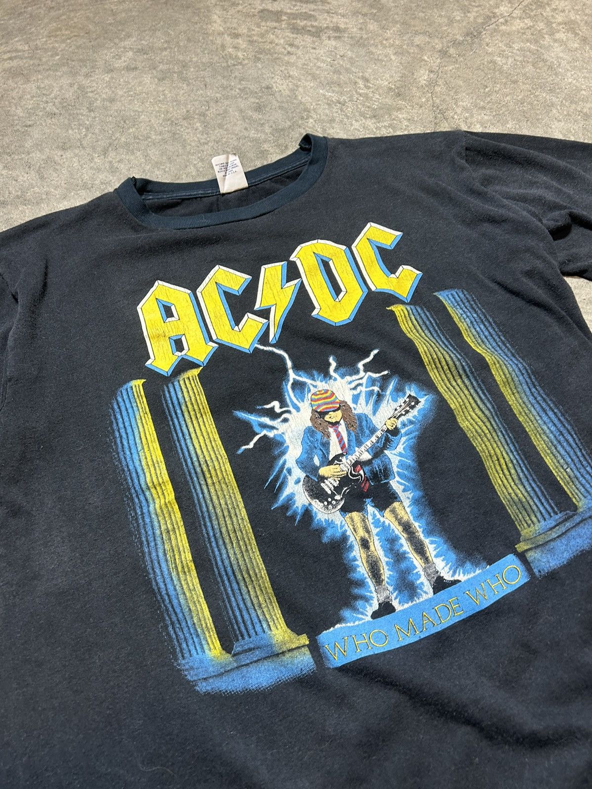 Band Tees × Vintage Vintage 1986 Metallica Tour shirt black Size US M / EU 48-50 / 2 - 3 Thumbnail