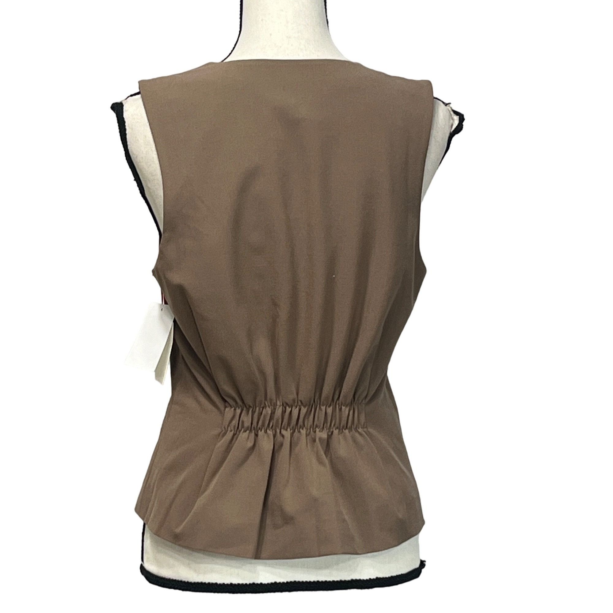 Other OPEN EDIT Fitted Vest In Brown Caribou, M Size M / US 6-8 / IT 42-44 - 12 Thumbnail
