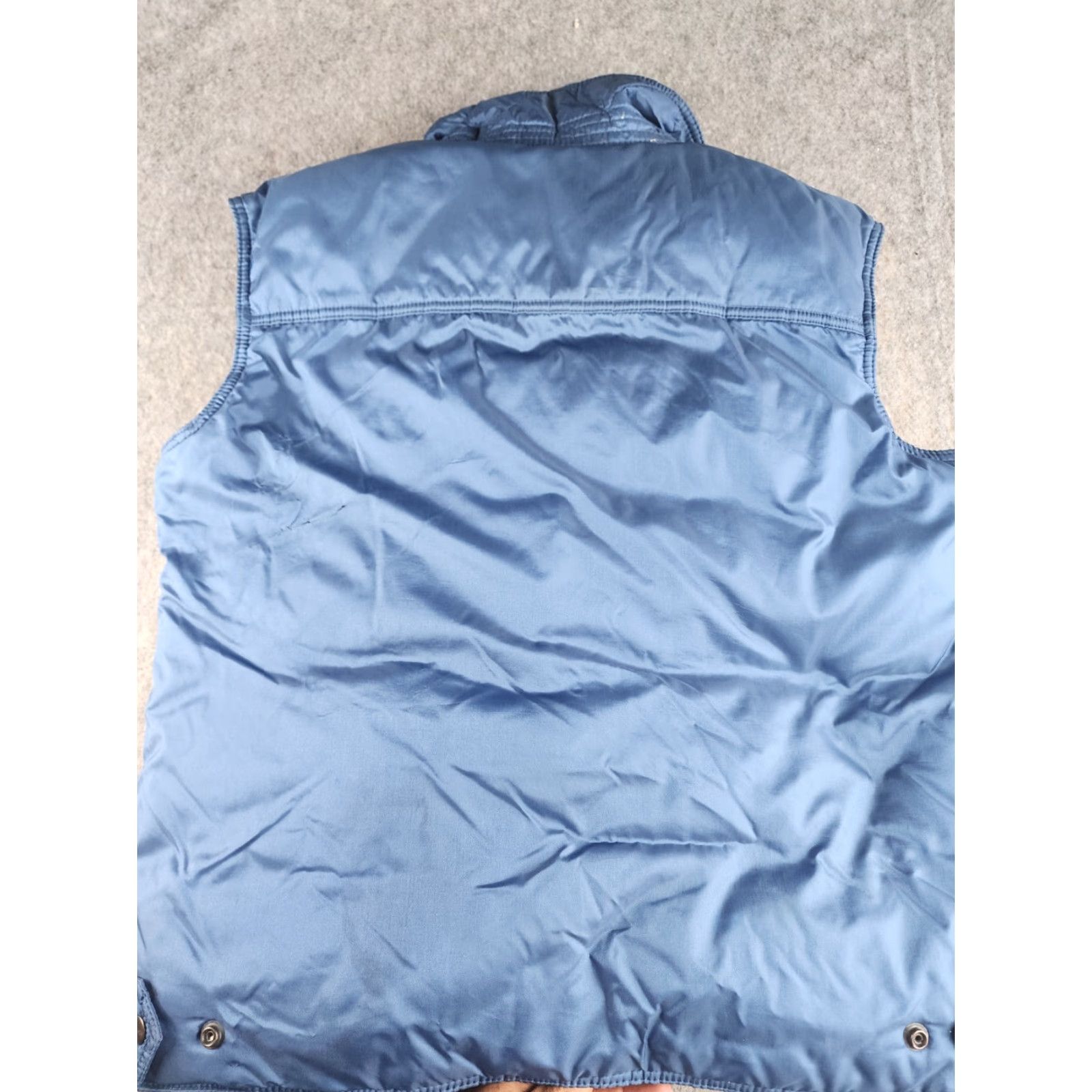 Vintage VINTAGE Natural High Vest Men Regular Large Blue Down 80s Puffer Zip Pocket Outdoors USA Size US L / EU 52-54 / 3 - 4 Thumbnail