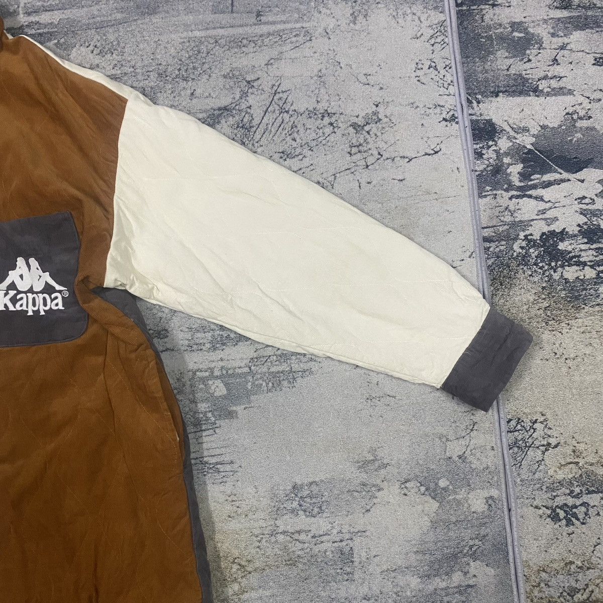 GU × Japanese Brand × Kappa Kappa X GU Multi Colour Corduroy Button Up Flannel Jacket Size US XXL / EU 58 / 5 - 8 Thumbnail