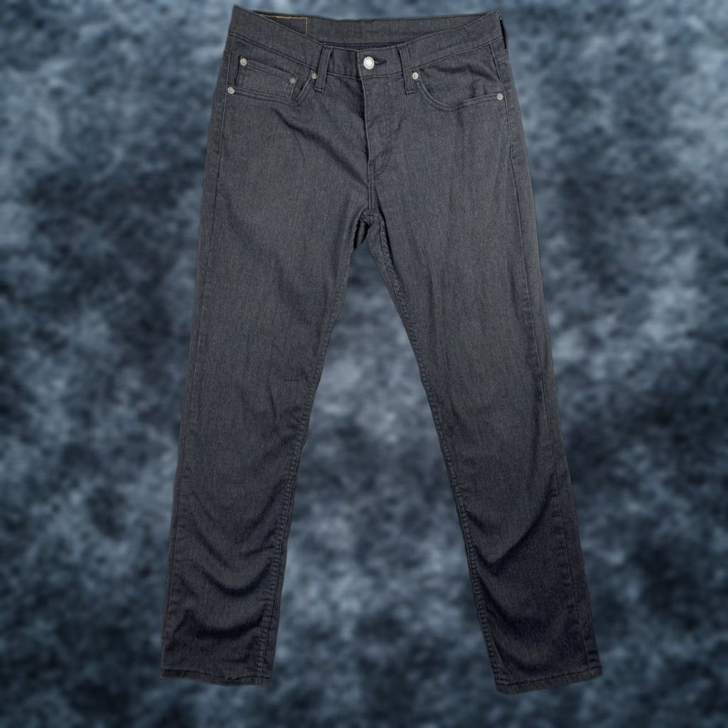 Levi's Levis 511 Jeans Mens 32x32 Faded Black Lightweight Stretch Denim White Tab Size US 32 / EU 48 - 1 Thumbnail