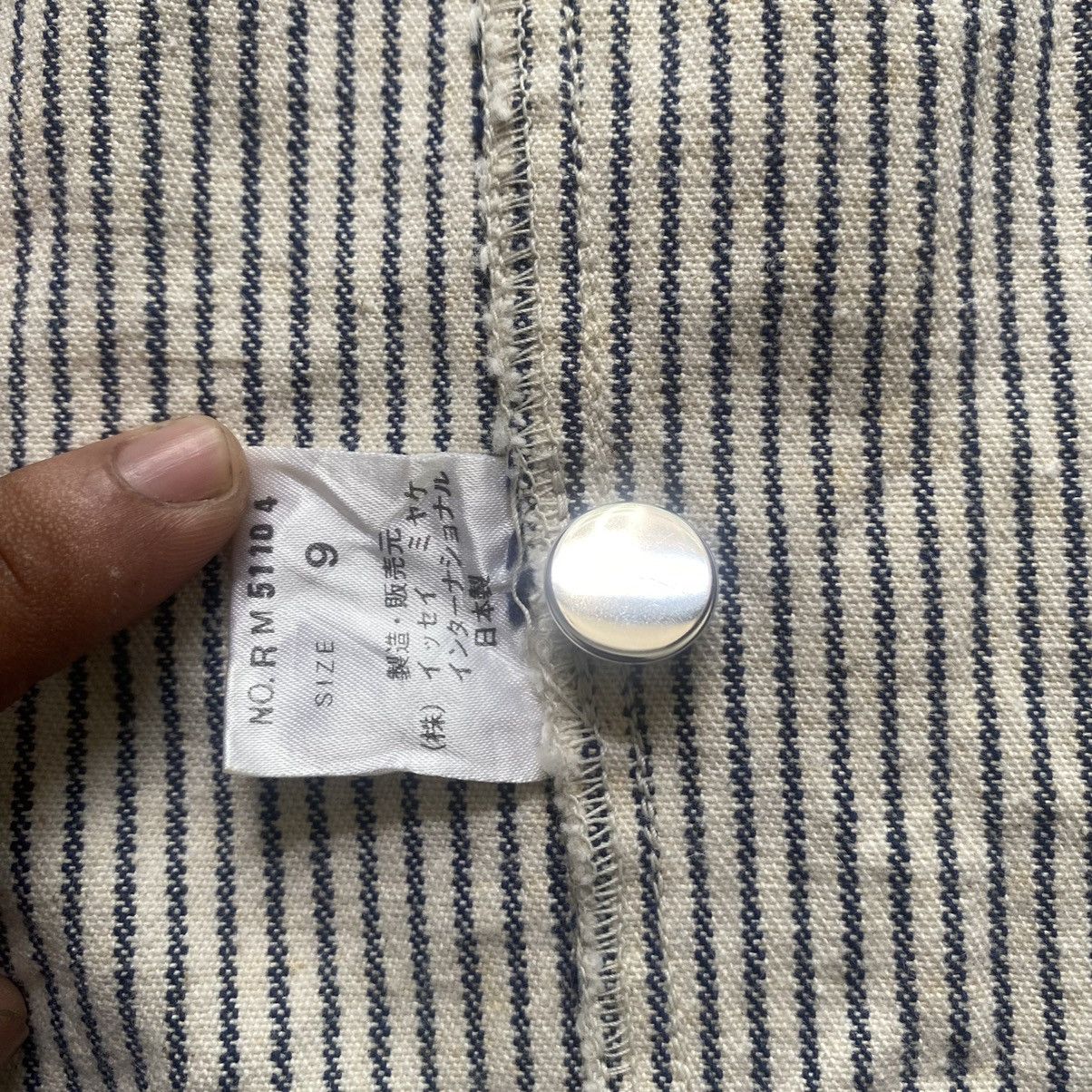 Issey Miyake Vintage Issey Miyake Hickory Stripe Overalls Dress Size S / US 4 / IT 40 - 17 Thumbnail