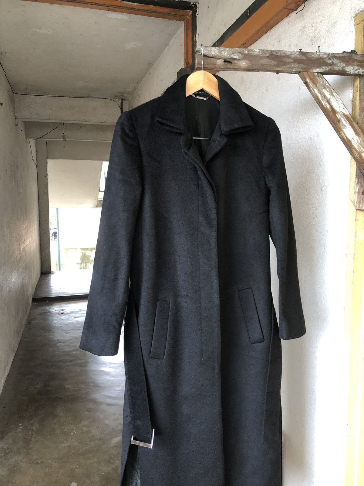 Gucci Authentic❗️Gucci Wool Cashmere Long Coat Belt Size XS / US 0-2 / IT 36-38 - 11 Thumbnail