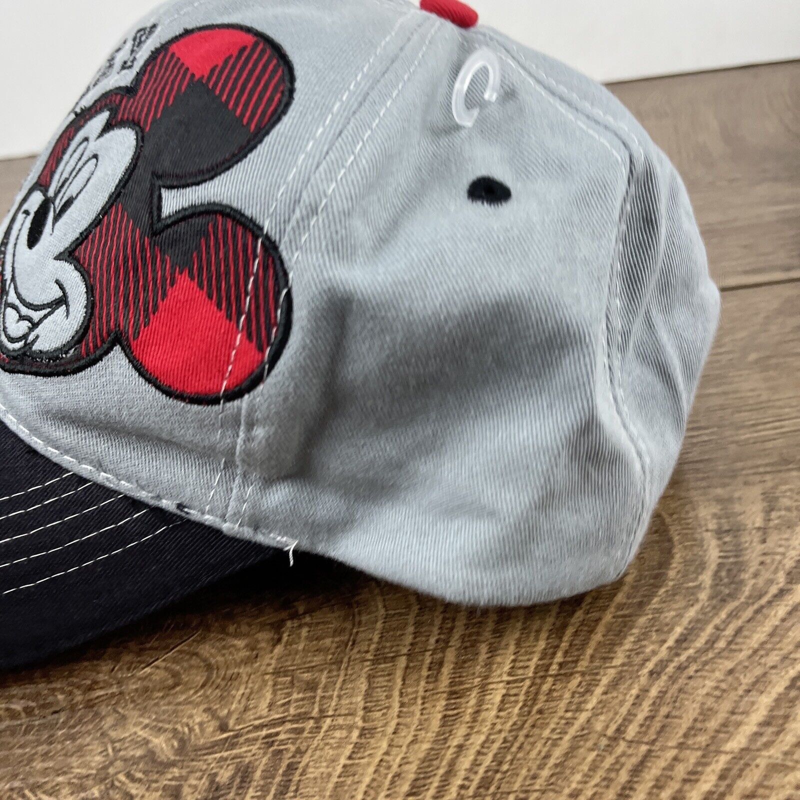 Other Mickey Mouse Hat Mickey Mouse Gray Hat Adjustable Adult Size Size ONE SIZE - 9 Thumbnail