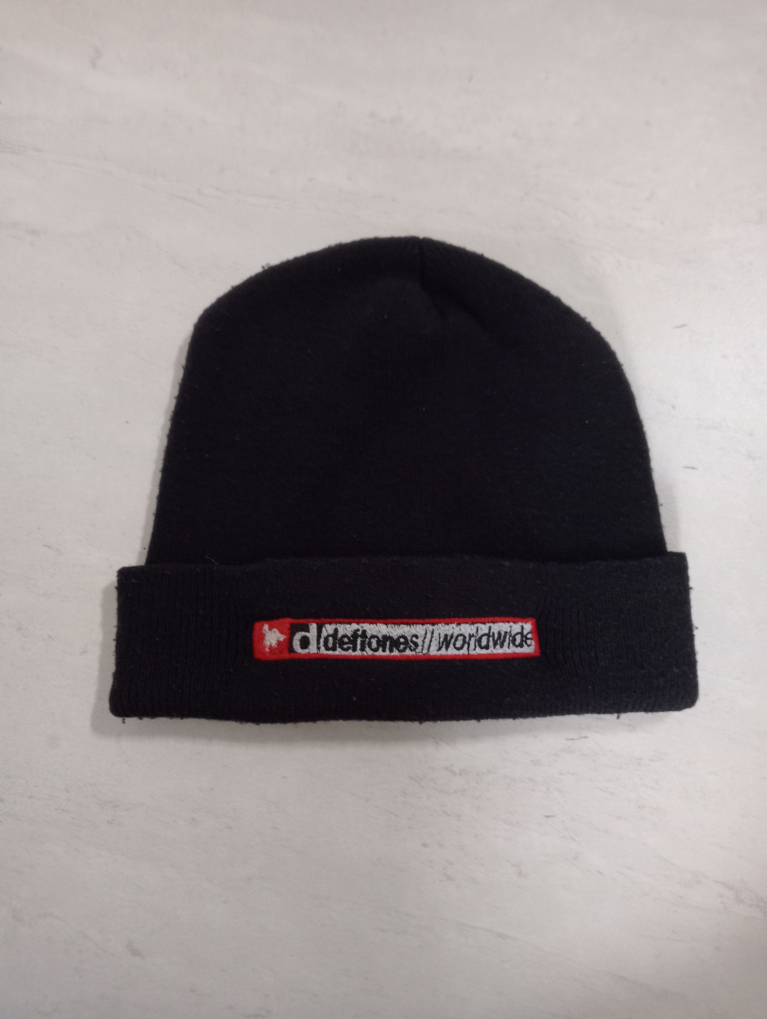 Vintage vintage x deftones x beanie x bandtees Size ONE SIZE - 1 Thumbnail