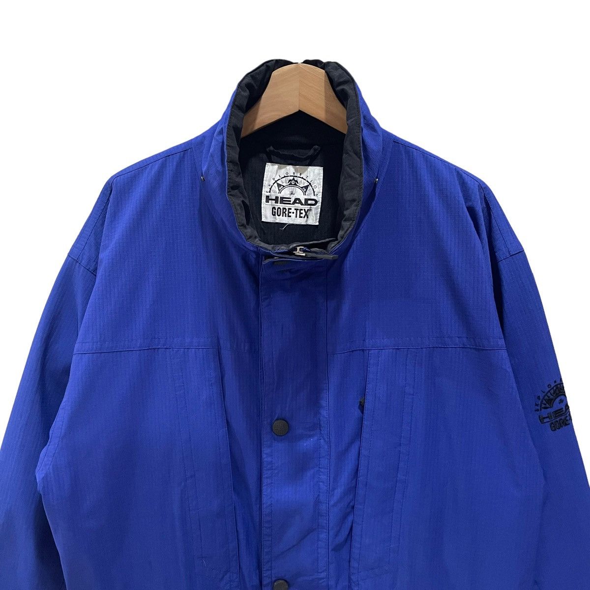 Goretex × Vintage Vintage HEAD Goretex Zipper Jacket Size US L / EU 52-54 / 3 - 4 Thumbnail