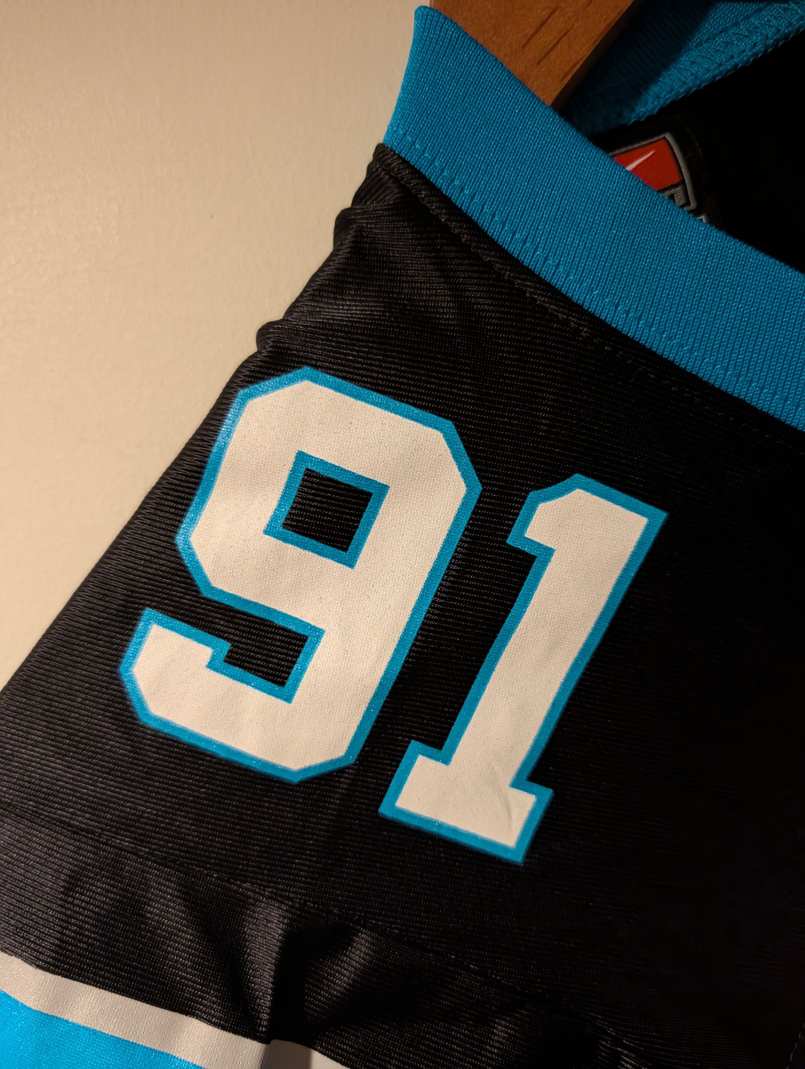 NFL Vintage Nike Greene Carolina Panthers Jersey Youth S Y2K NFL Size US S / EU 44-46 / 1 - 7 Thumbnail