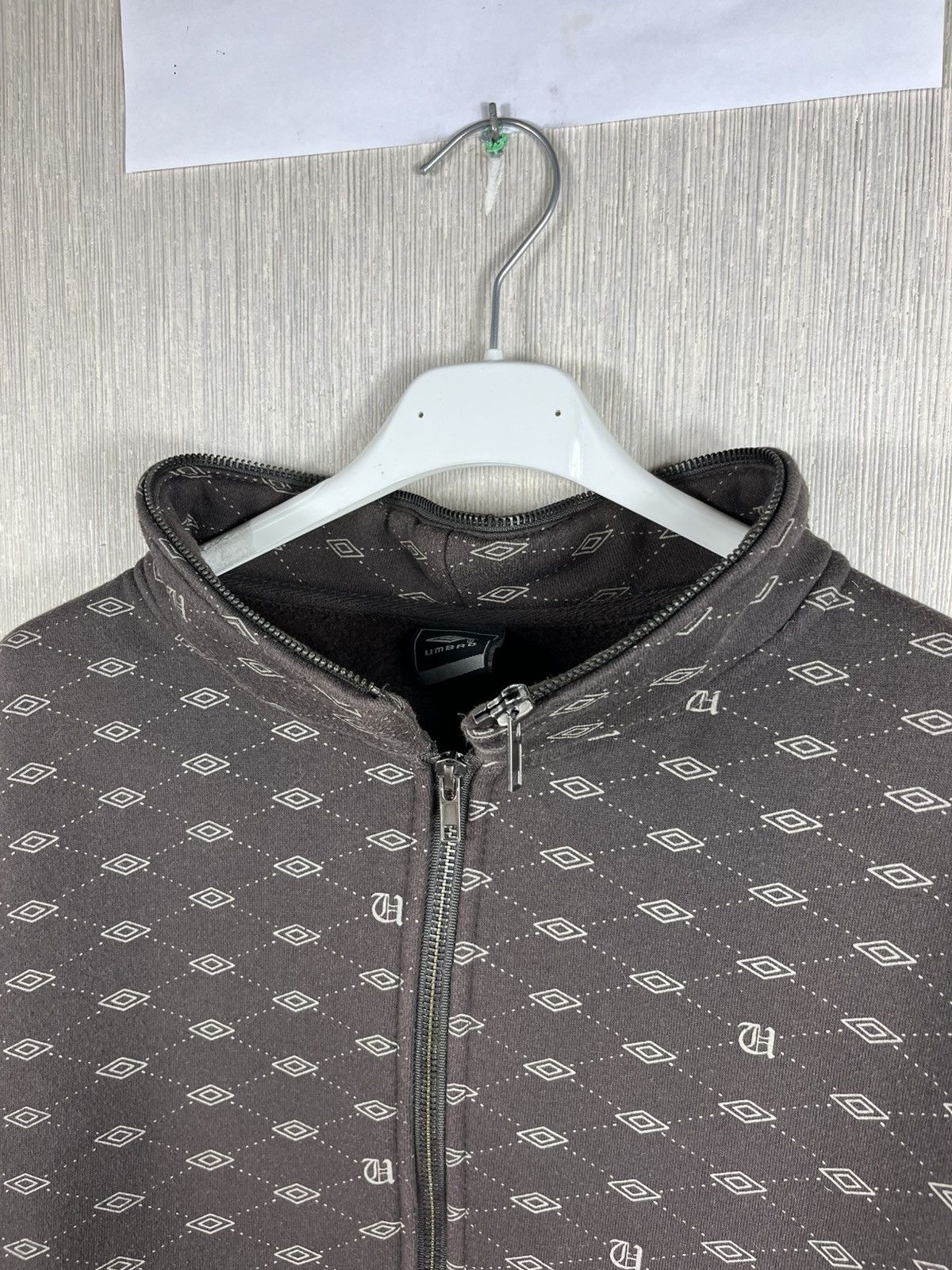 Umbro × Vintage Vintage Umbro y2k monogram logo hoodie sweatshirt zip hood Size US M / EU 48-50 / 2 - 20 Thumbnail