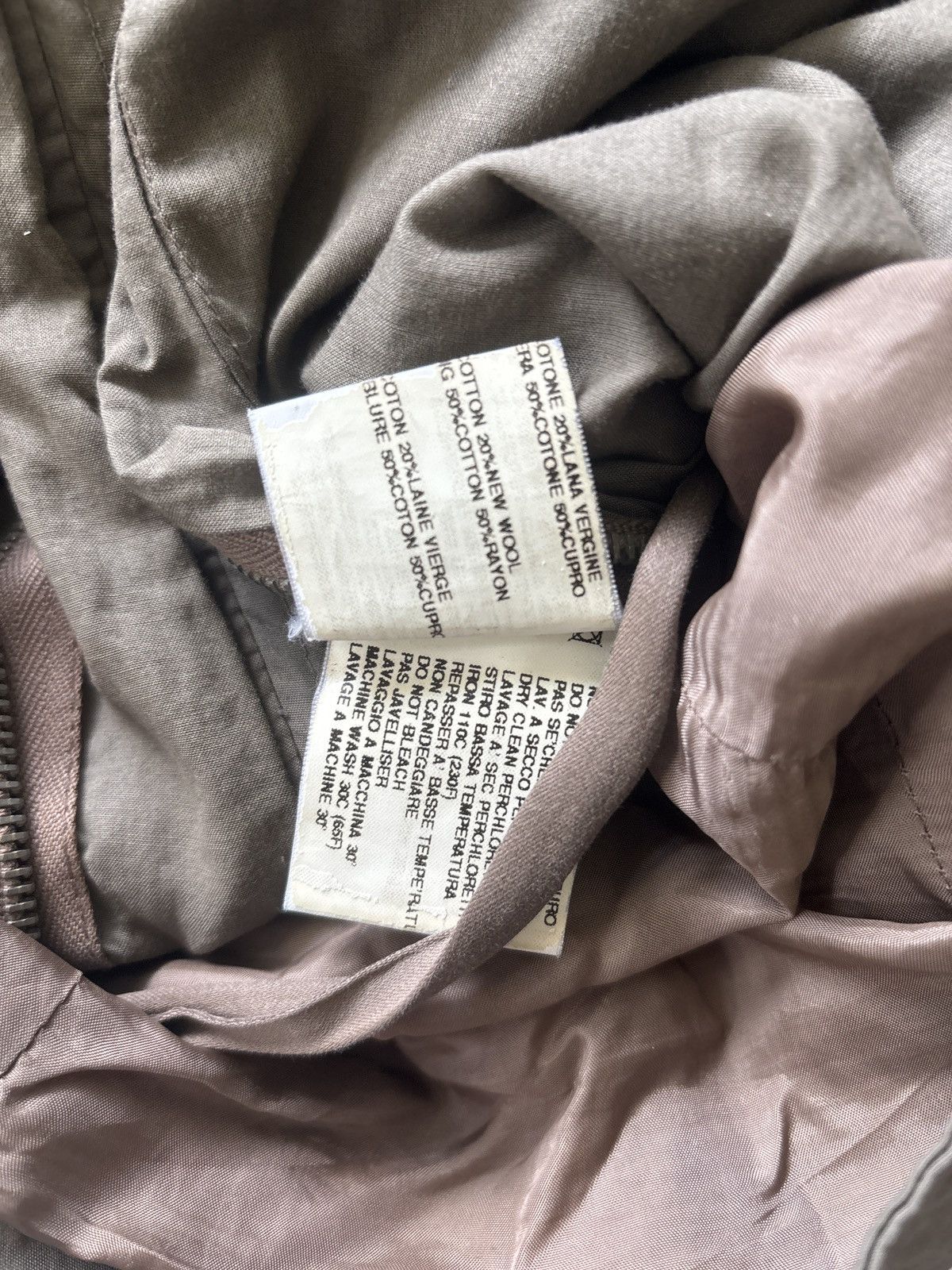 Rick Owens × Rick Owens Drkshdw Rick Owens SS08 “Creatch” Dust Patched F-1 Pilot Jacket Size US M / EU 48-50 / 2 - 11 Thumbnail