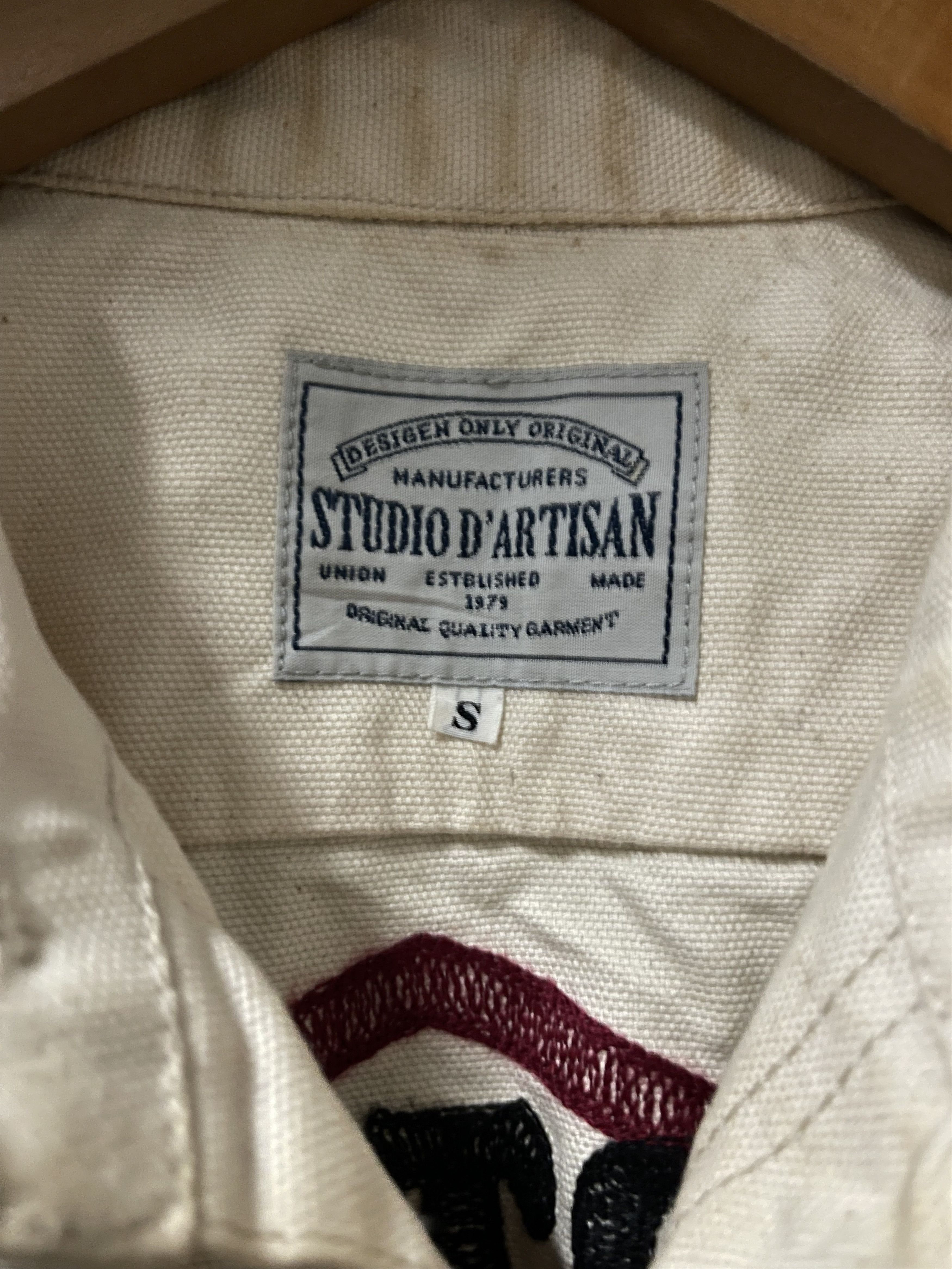 Studio D'Artisan Studio D’Artisan Duck Canvas Chore Jacket Size US S / EU 44-46 / 1 - 10 Thumbnail