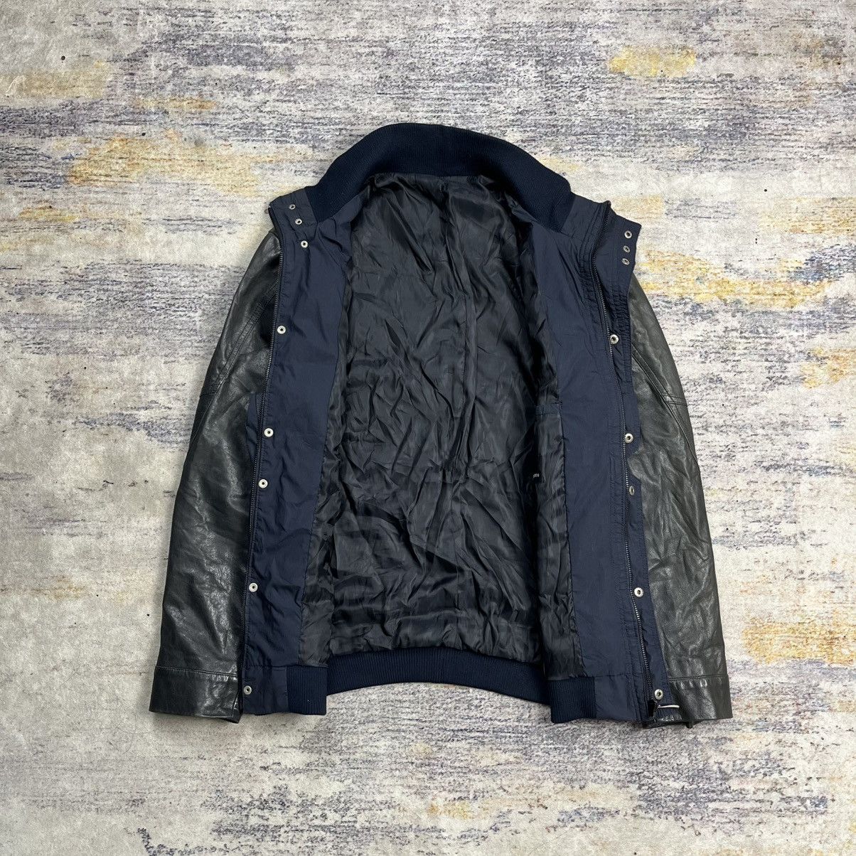 Wooyoungmi Wooyoungmi 2009 multi zipper jacket mix leather Size US M / EU 48-50 / 2 - 9 Thumbnail