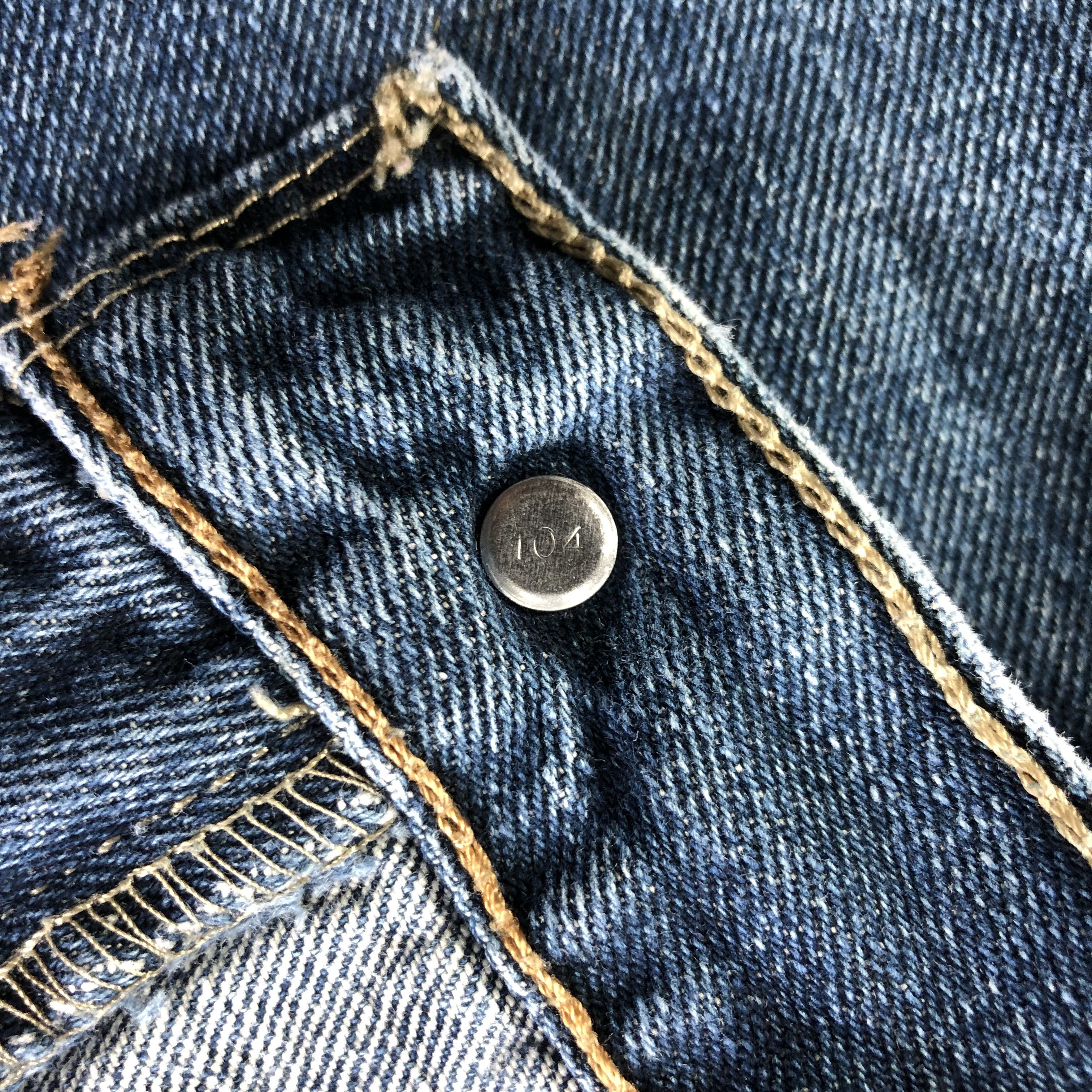 Levi's Vintage Blue Wash Levis 527 Jeans-J3401 Size 36" / US 14 / IT 50 - 9 Thumbnail