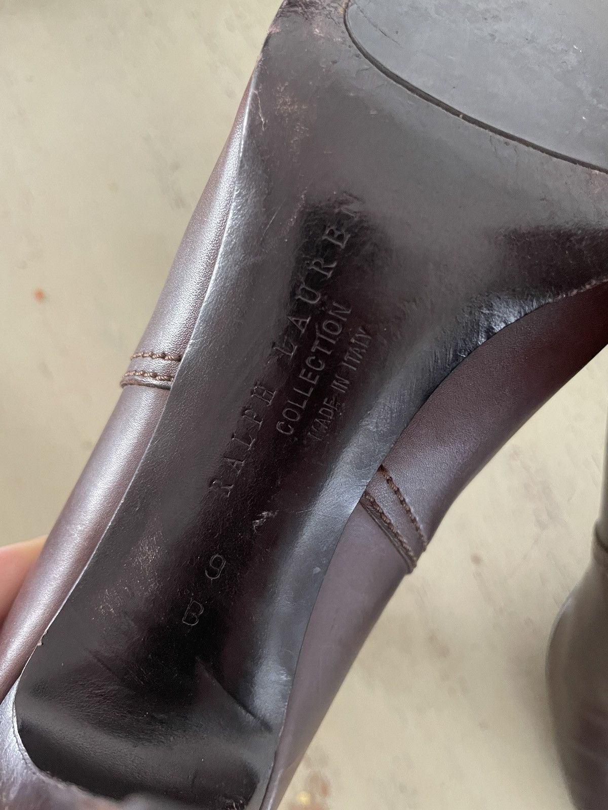 Ralph Lauren Purple Label Ankle Wrap Bootie Size US 9 / IT 39 - 8 Thumbnail