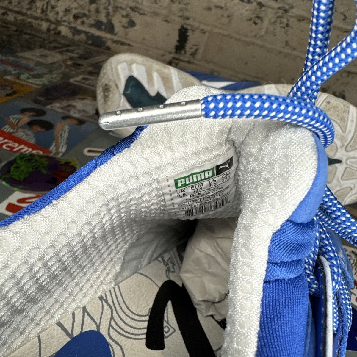 Colette × Puma × Ronnie Fieg Puma Blaze of Glory Ronnie Fieg Colette Strong Blue Sz 9.5 Size US 9.5 / EU 42-43 - 6 Thumbnail