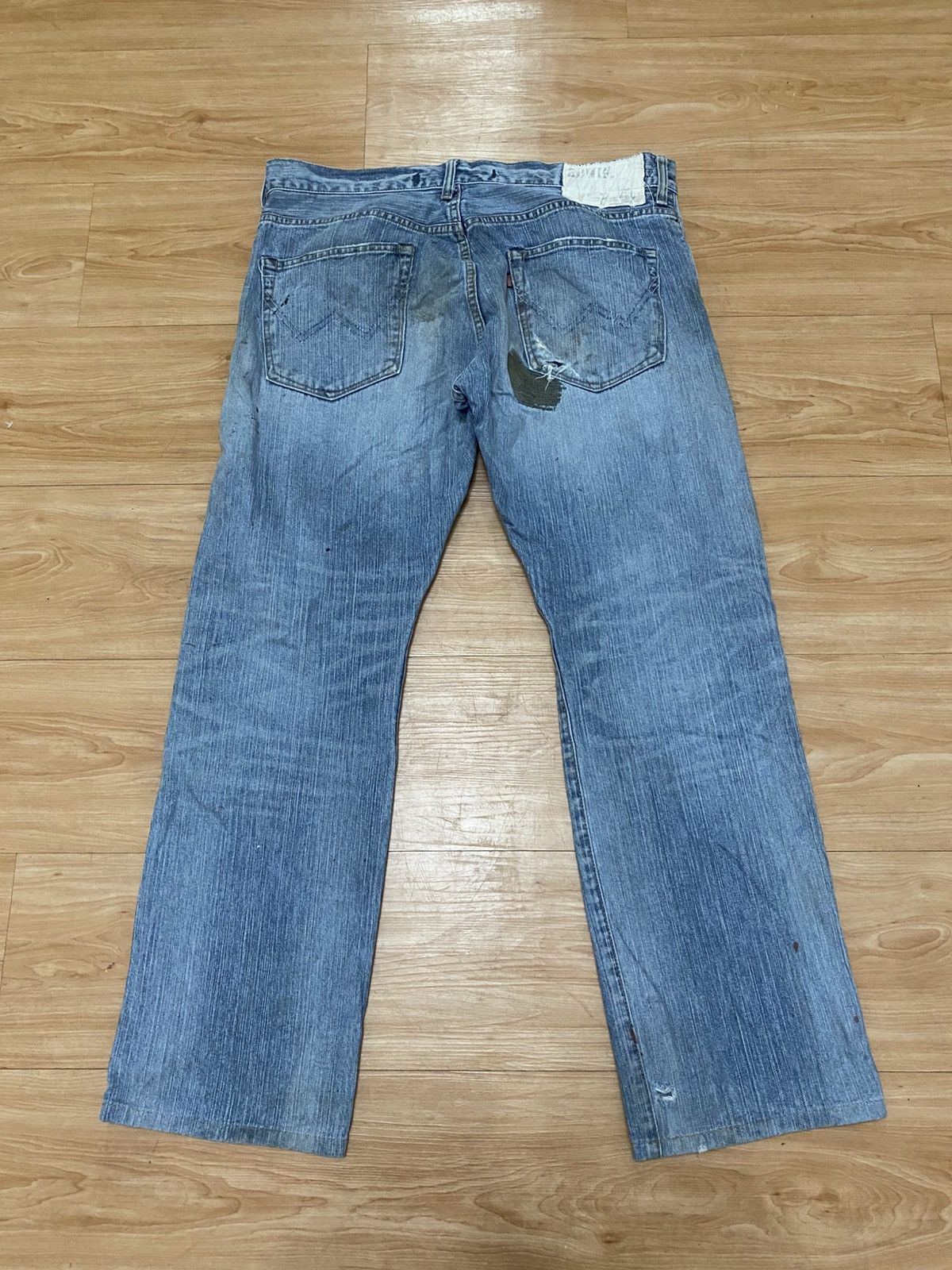 Edwin × Japanese Brand Edwin exclusive vintage model xv distressed style Size US 36 / EU 52 - 10 Thumbnail