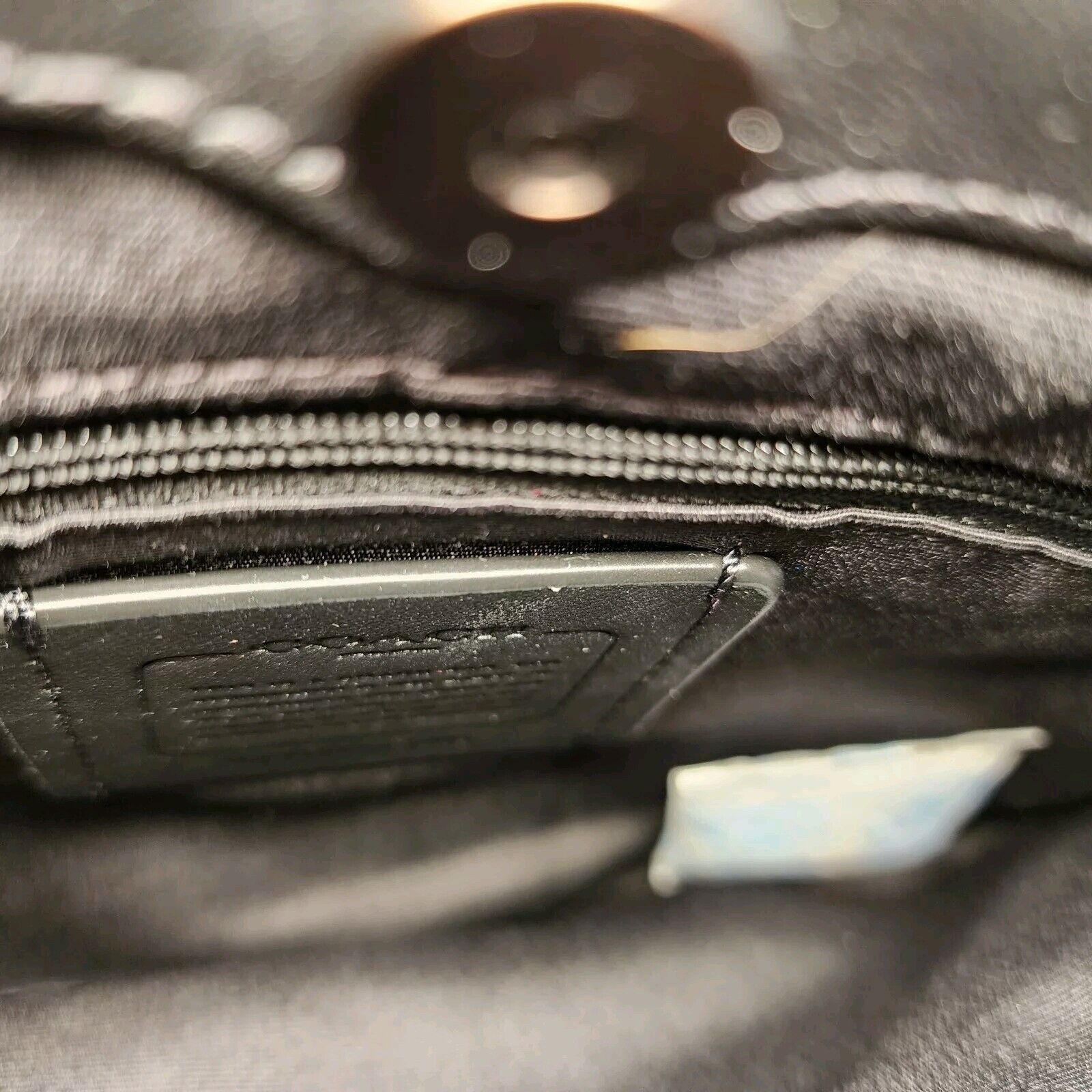 Coach NWT Coach CP101 Penelope Leather Shoulder Bag Black Size ONE SIZE - 5 Thumbnail