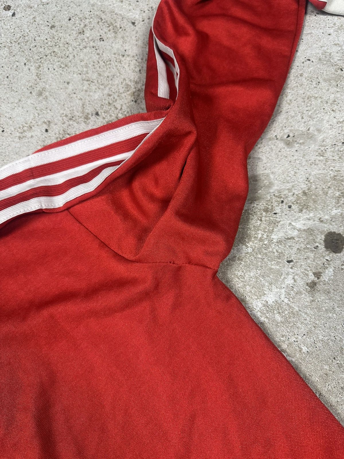Adidas Vintage 80s Adidas x Erima Red Long Sleeve Template Jersey Size US M / EU 48-50 / 2 - 13 Thumbnail