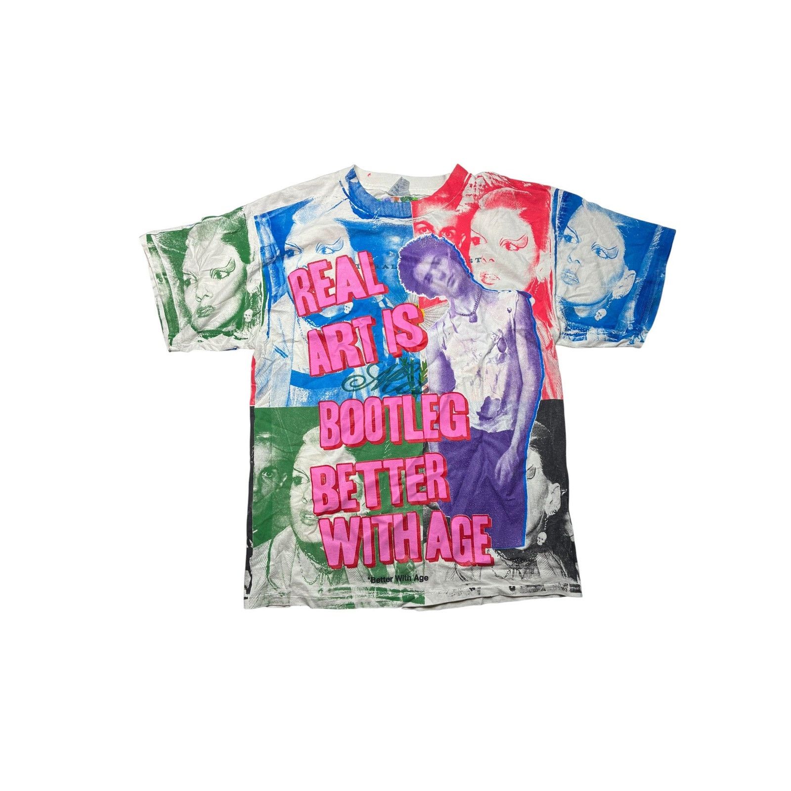 Better With Age 'Real Art Is Bootleg' Multi Color Tee