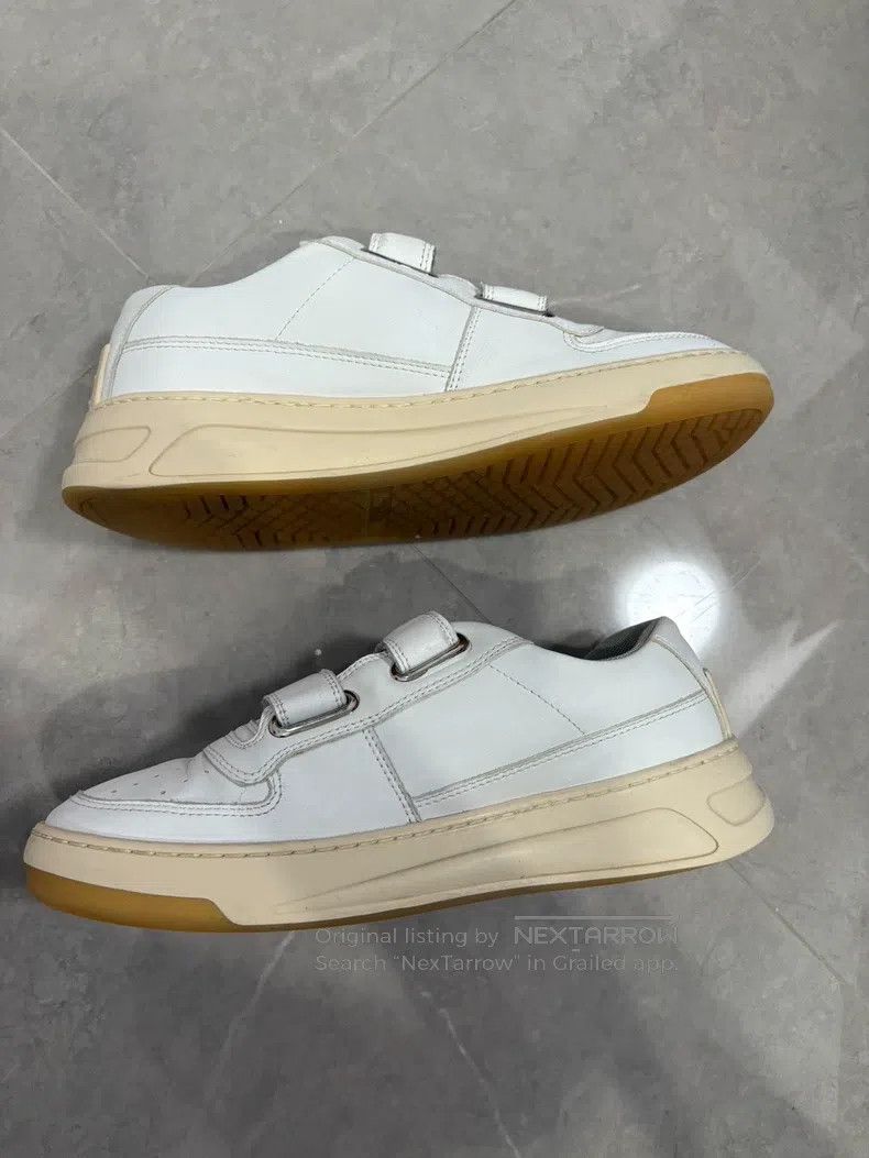 Acne Studios Acne Studios Velcro White Sneakers Size US 8.5 / IT 38.5 - 4 Thumbnail