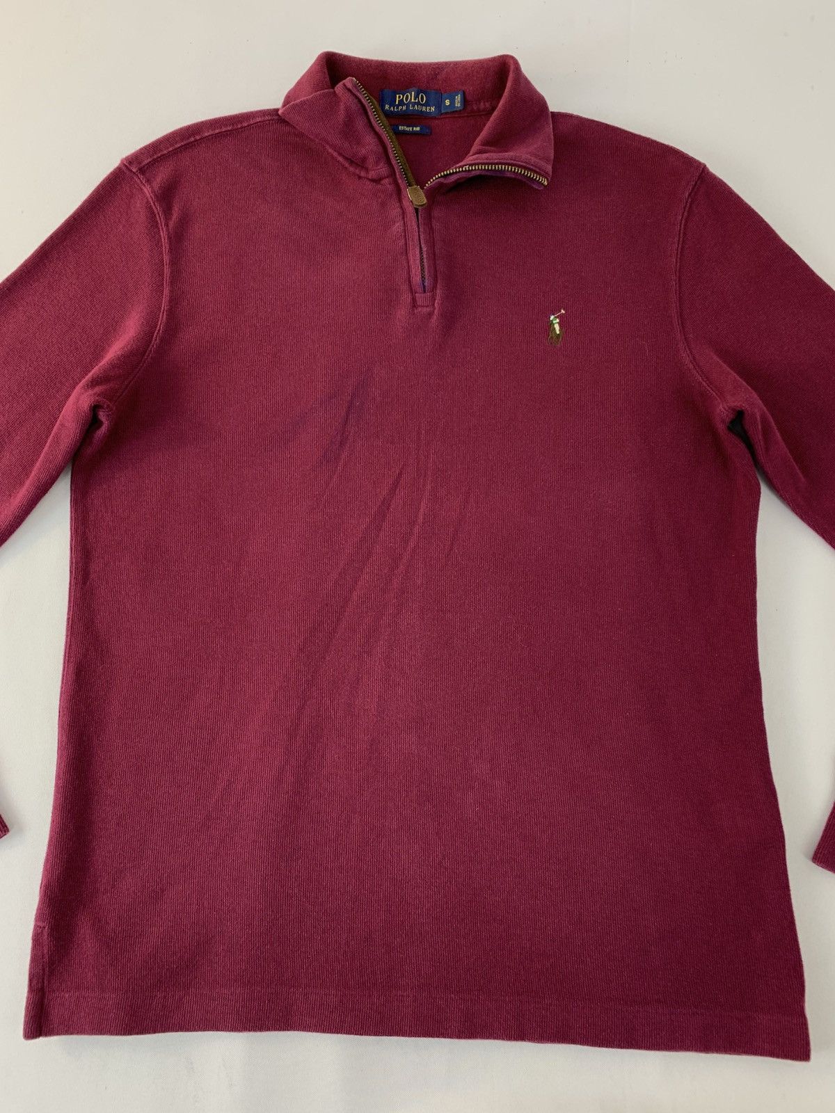 Polo Ralph Lauren 90s Polo Ralph Lauren Sweater Half Zipper Embroidery Logo Size US M / EU 48-50 / 2 - 3 Thumbnail