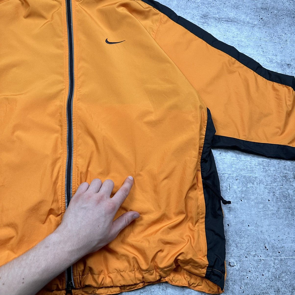 Nike Vintage 90s Nike Zipper Track Jacket Swoosh Logo Clima Fit Size US XL / EU 56 / 4 - 5 Thumbnail