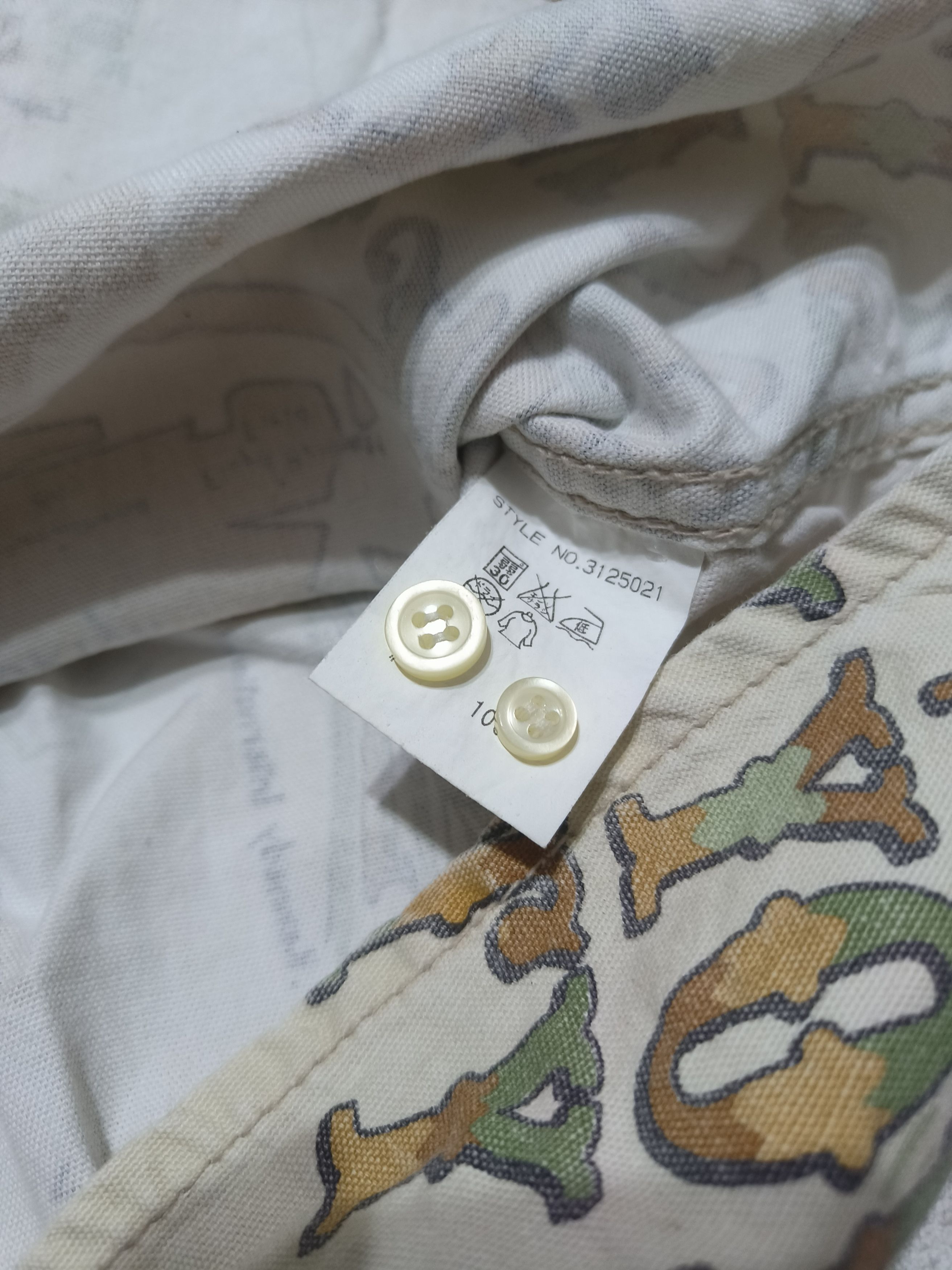 Schott Vintage Schott Bros New York Map Pattern Shirt Size US M / EU 48-50 / 2 - 8 Thumbnail