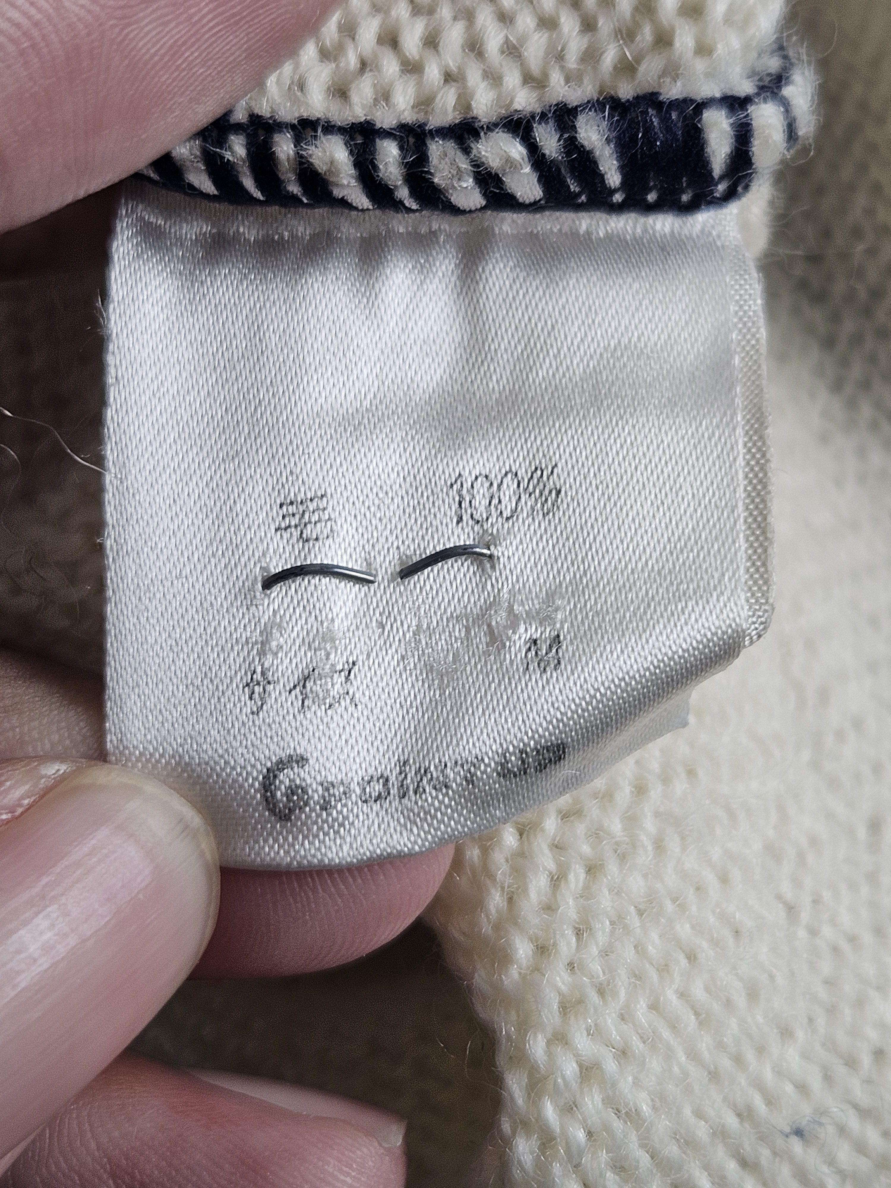 Hai Sporting Gear × Issey Miyake × Japanese Brand Vintage Hai Sporting Gear Wool sweatshirt Size US M / EU 48-50 / 2 - 5 Thumbnail